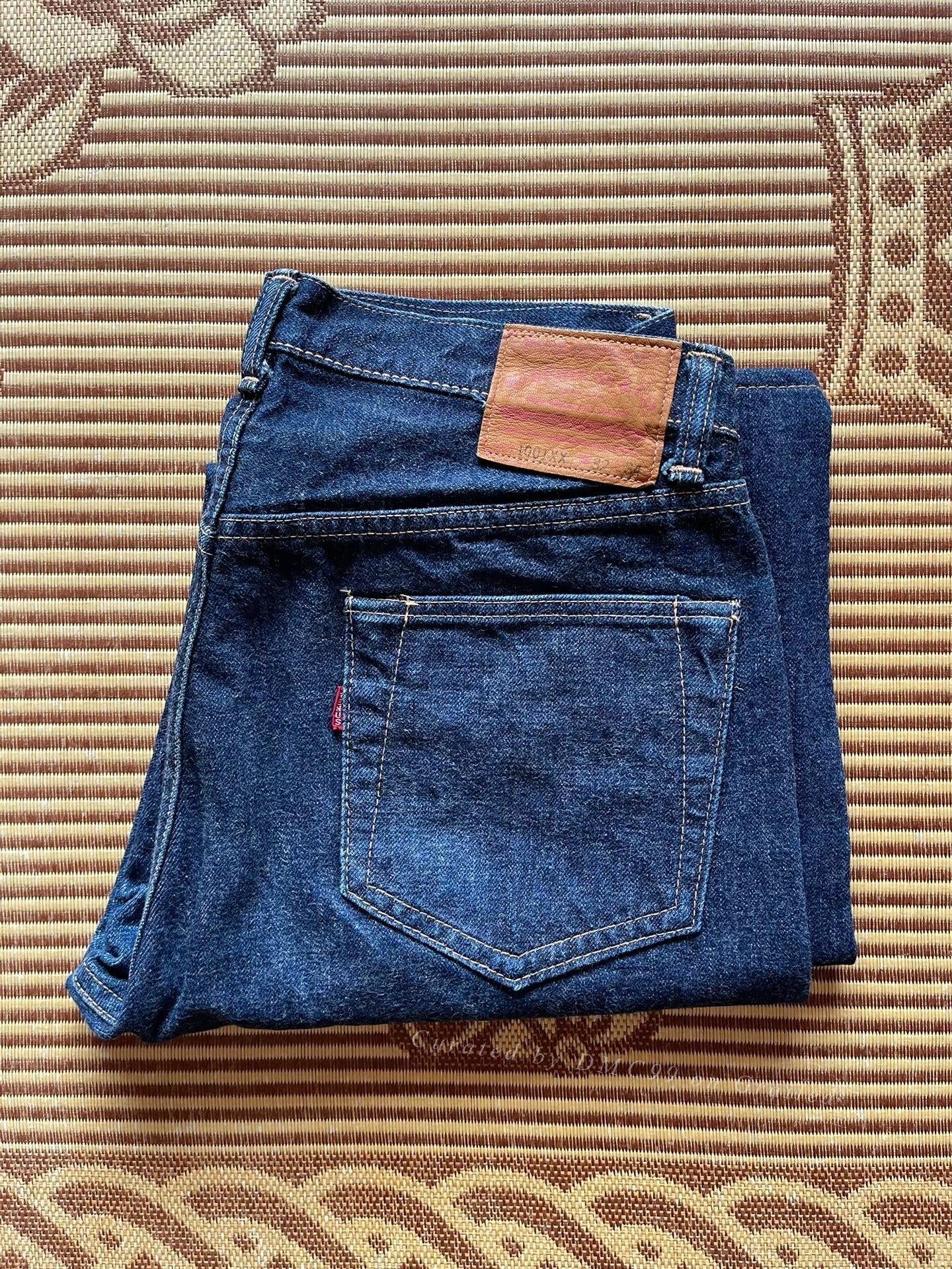 Warehouse 1001xx Offset Button Jeans W32