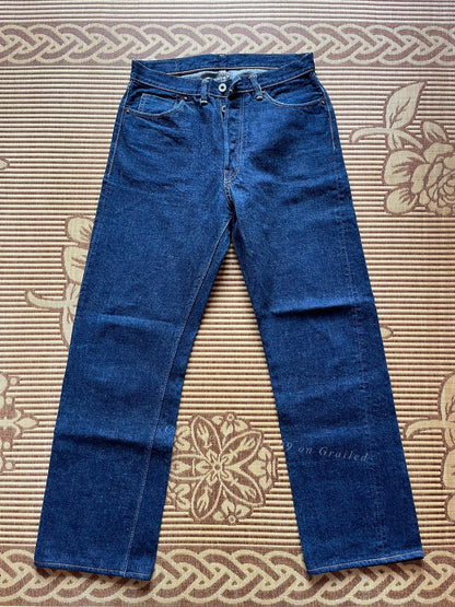 Warehouse 1001xx Offset Button Jeans W32