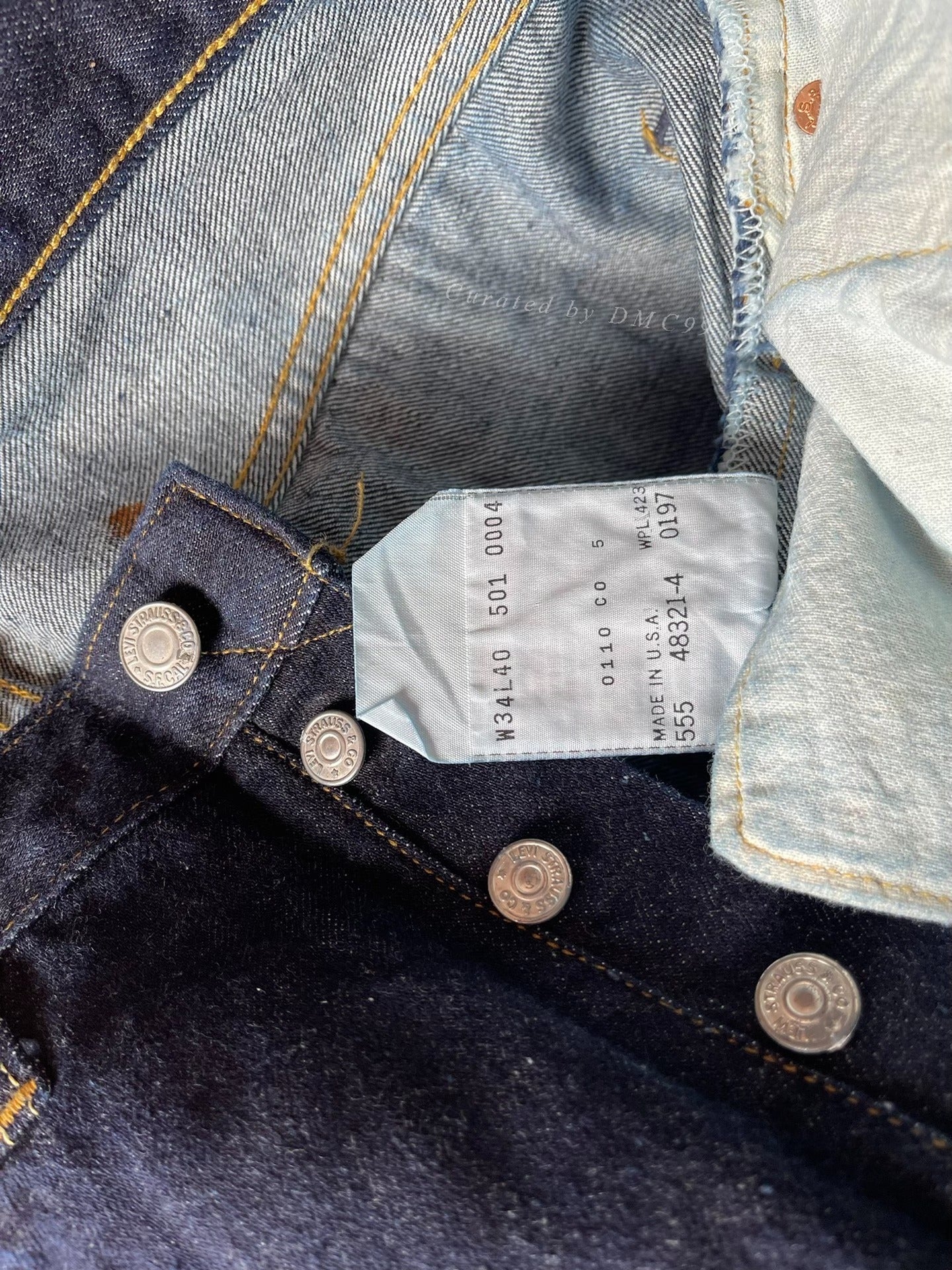 Levi's LVC 501XX 55501 0004 W34