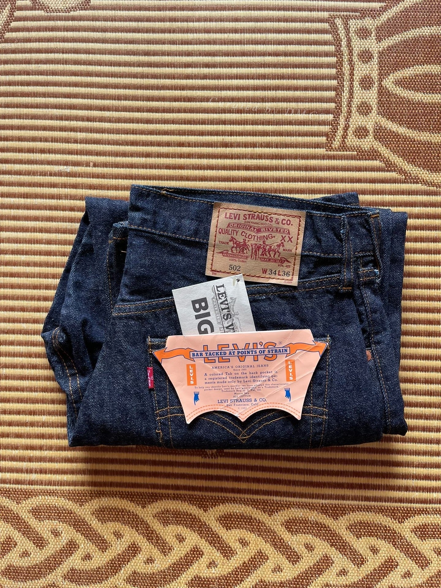 Levi's LVC 502 J22 60s Jeans