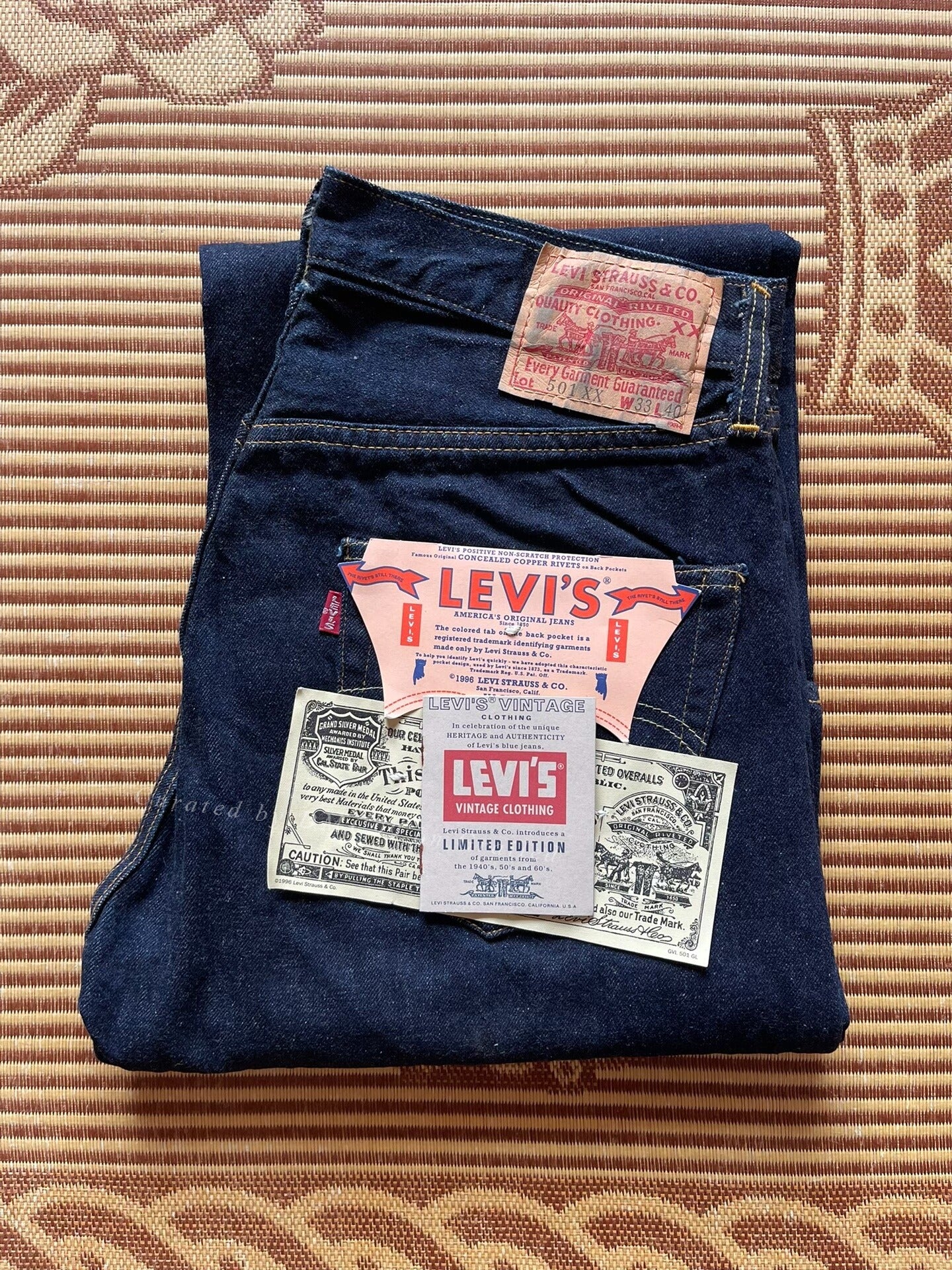 Levi's 501xx 1955 Denim Jeans