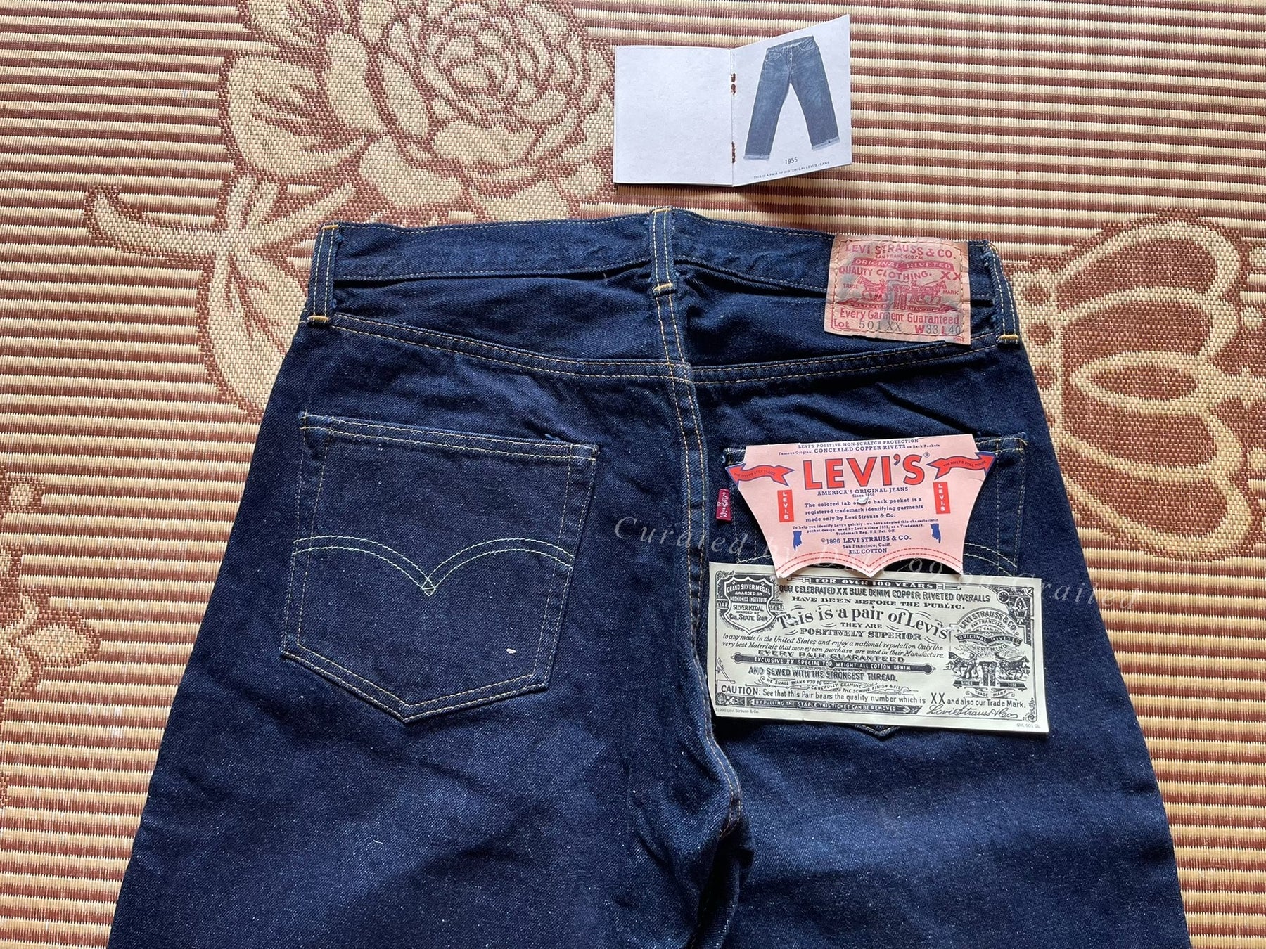 Levi's 501xx 1955 Denim Jeans