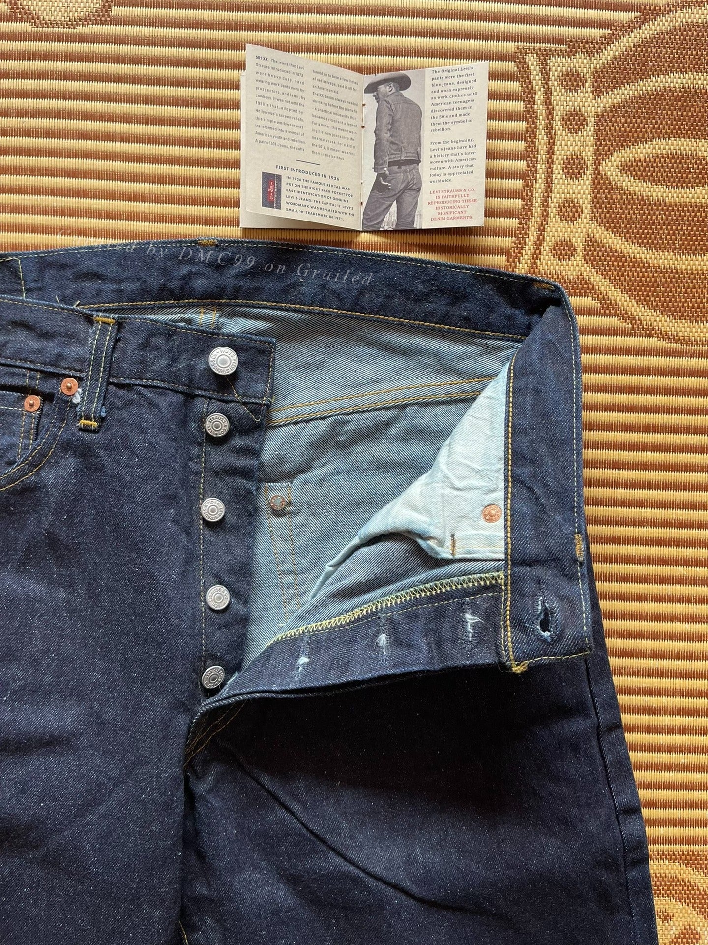 Levi's 501xx 1955 Denim Jeans