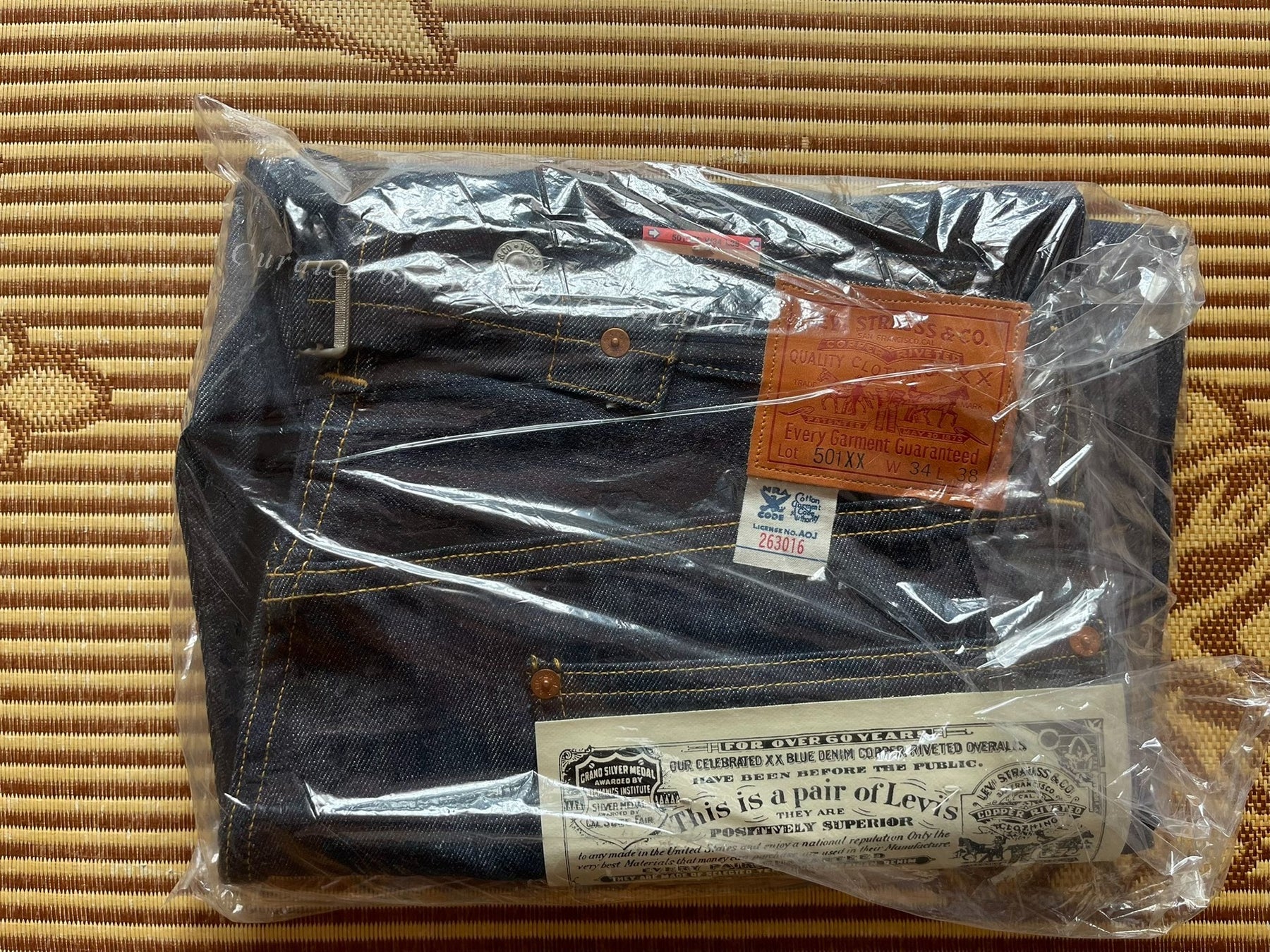 Levi's LVC 555 33501 1933 W34