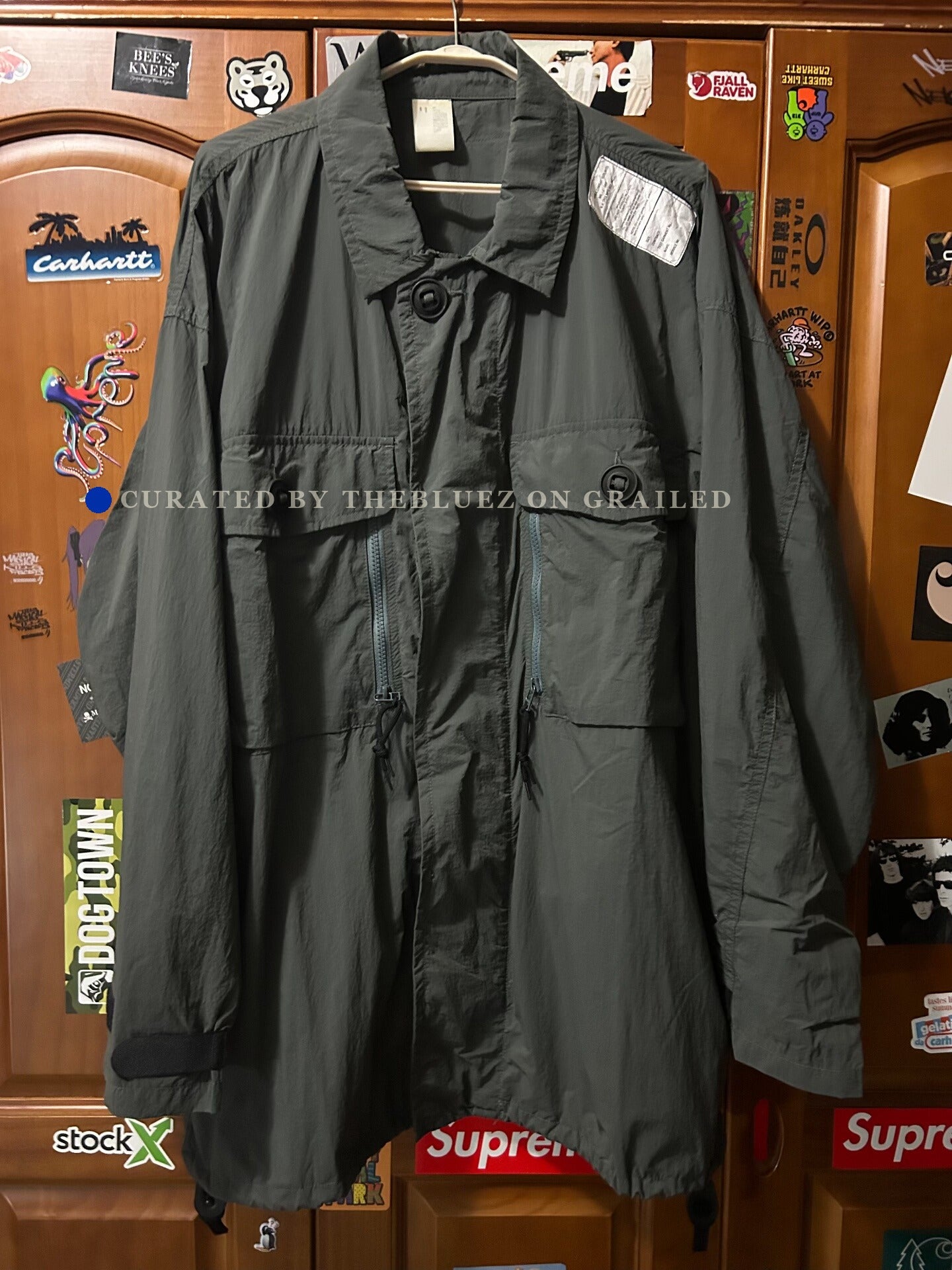 N.HOOLYWOOD SS24 Military Nylon Blouson