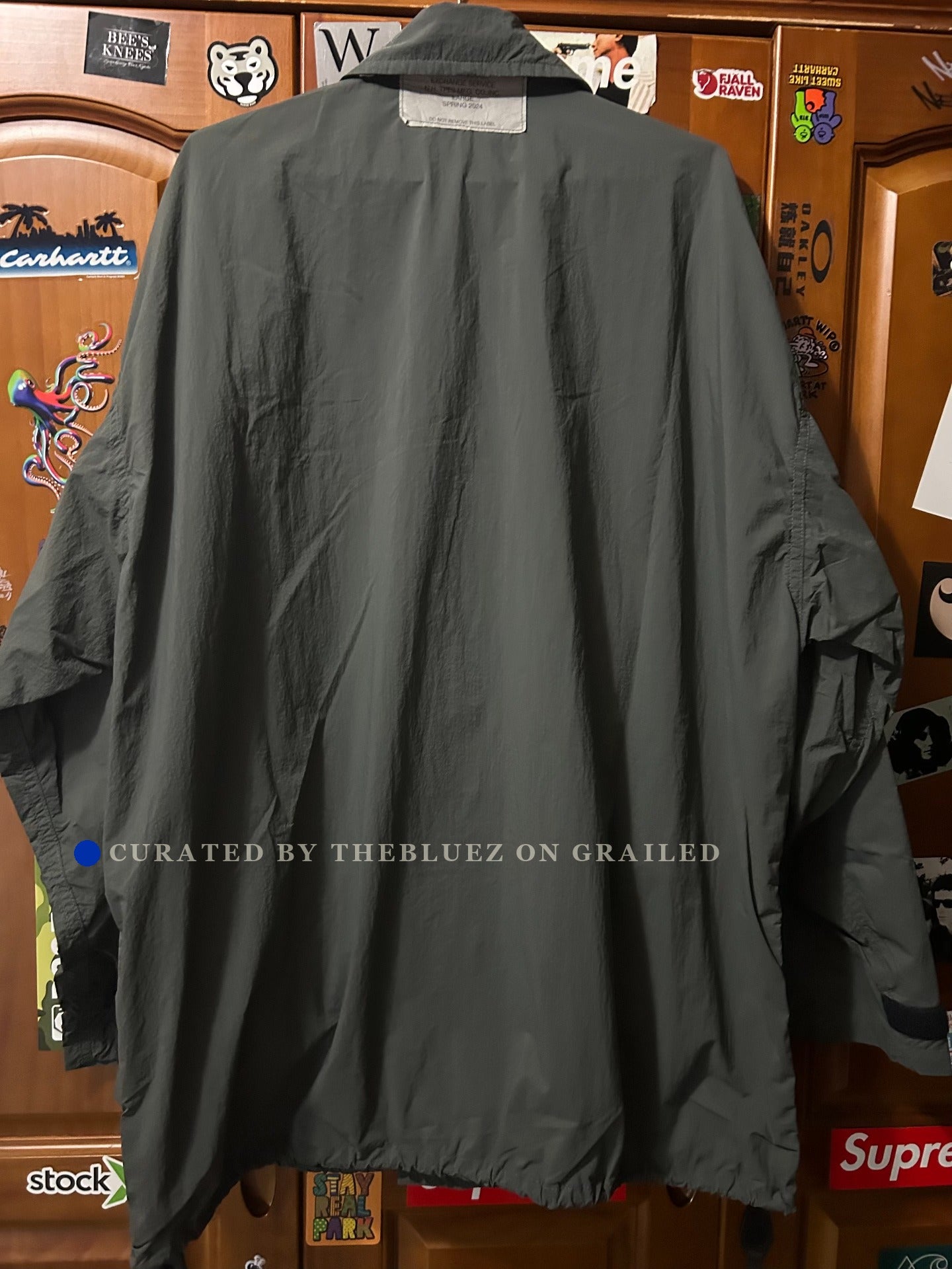 N.HOOLYWOOD SS24 Military Nylon Blouson