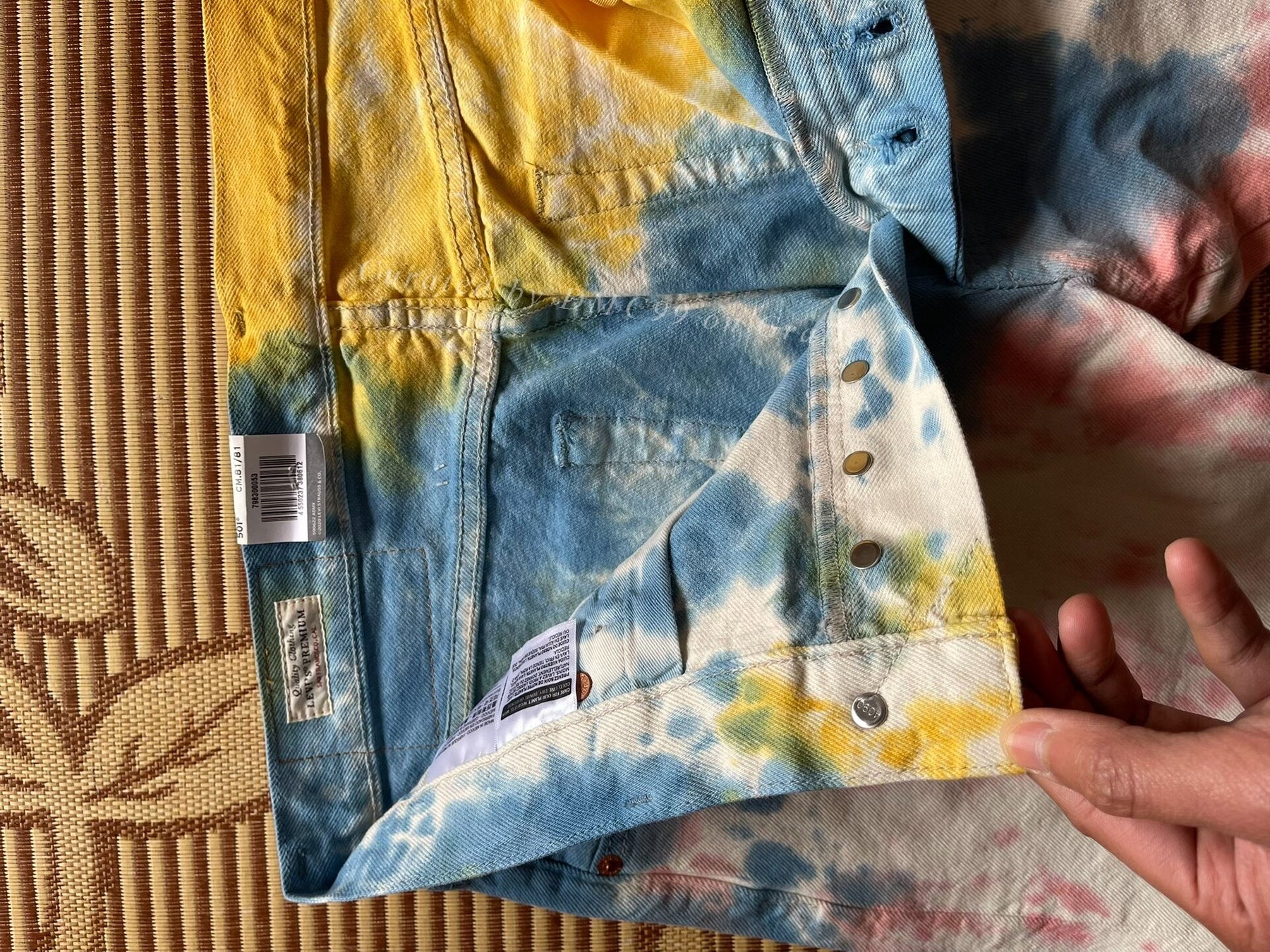 Levi's 501 93 Tie-Dye Jeans
