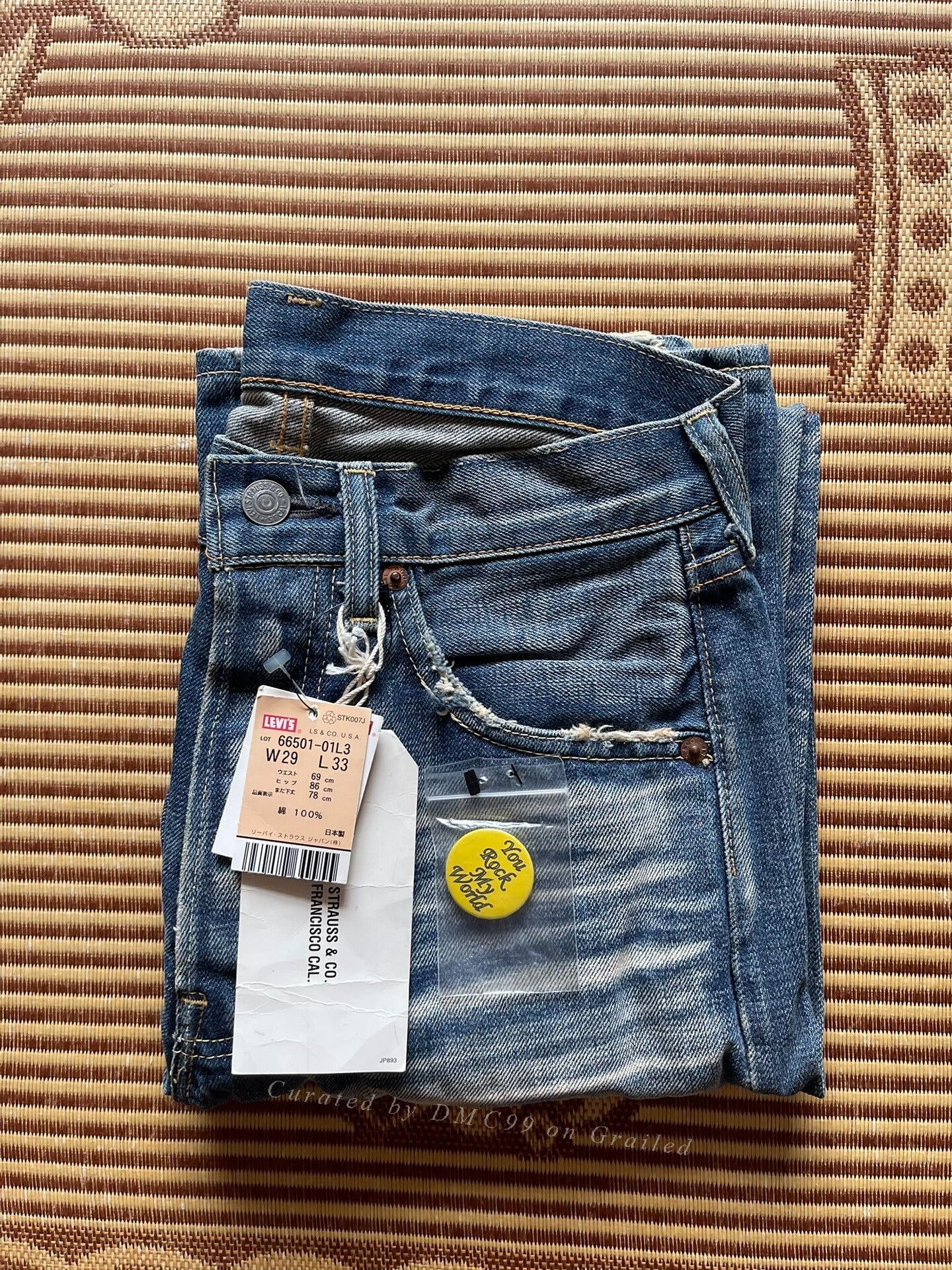 Levi's LVC 66501 1966 Jeans W29L33