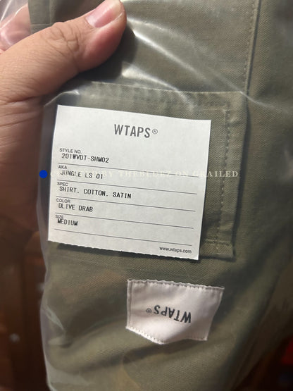 WTAPS 20SS JUNGLE LS 01 SHIRT