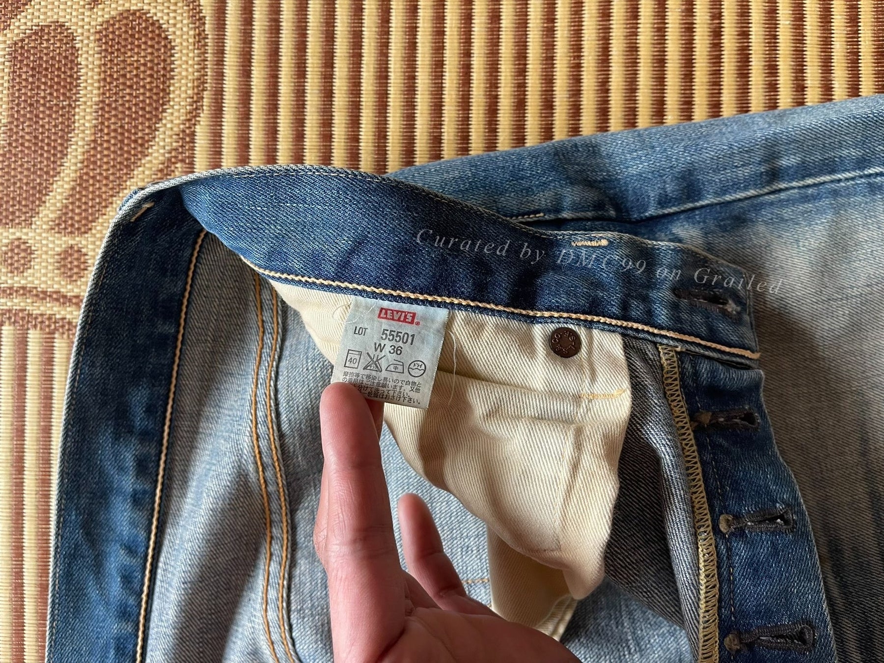 Levi's LVC 55501 0184 1955 W36