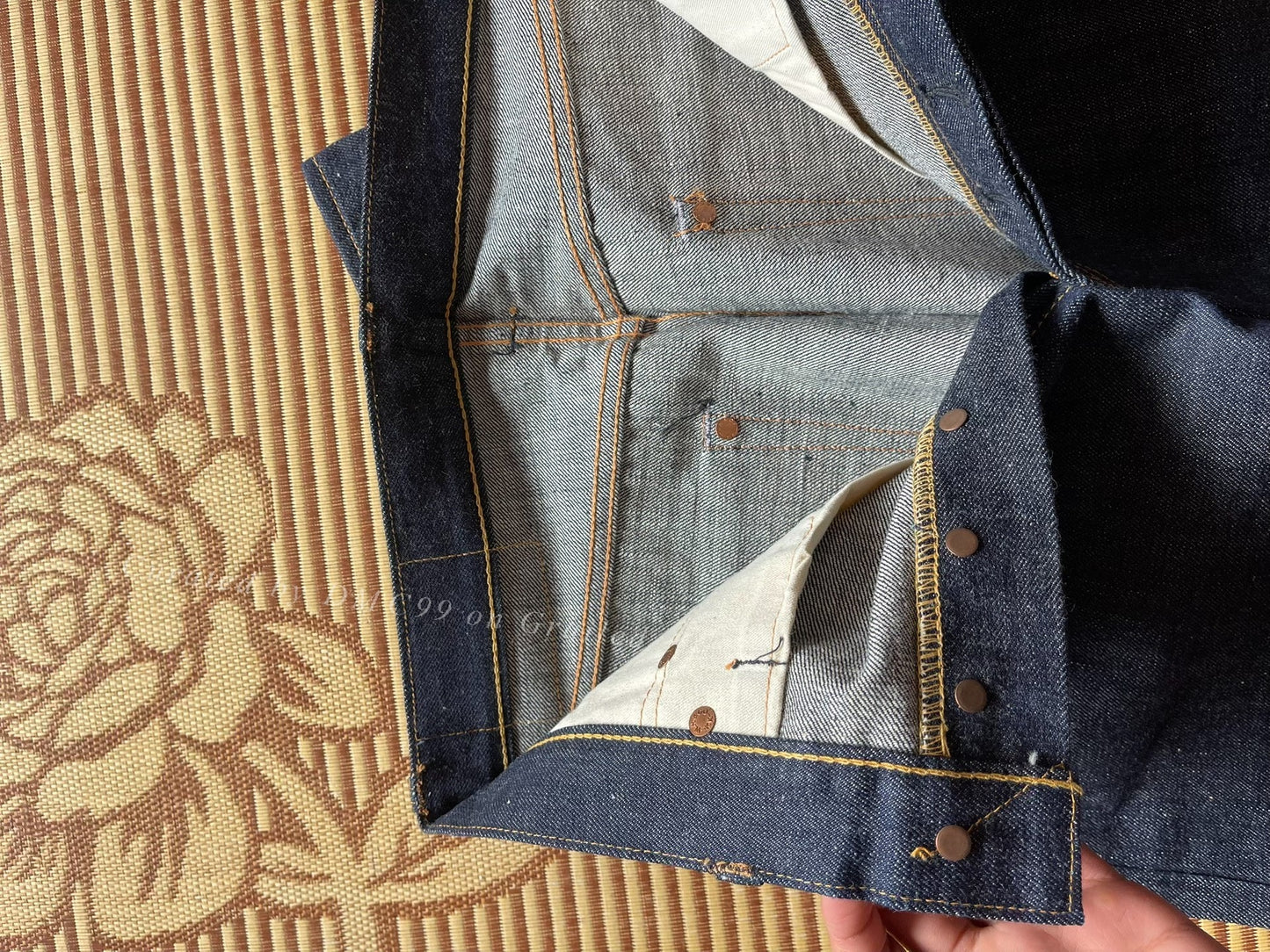 Warehouse 1000 Raw Denim Jeans