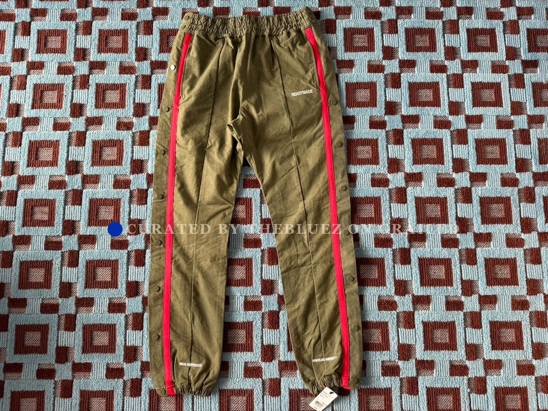 ReadyMade Side Snap Track Pants