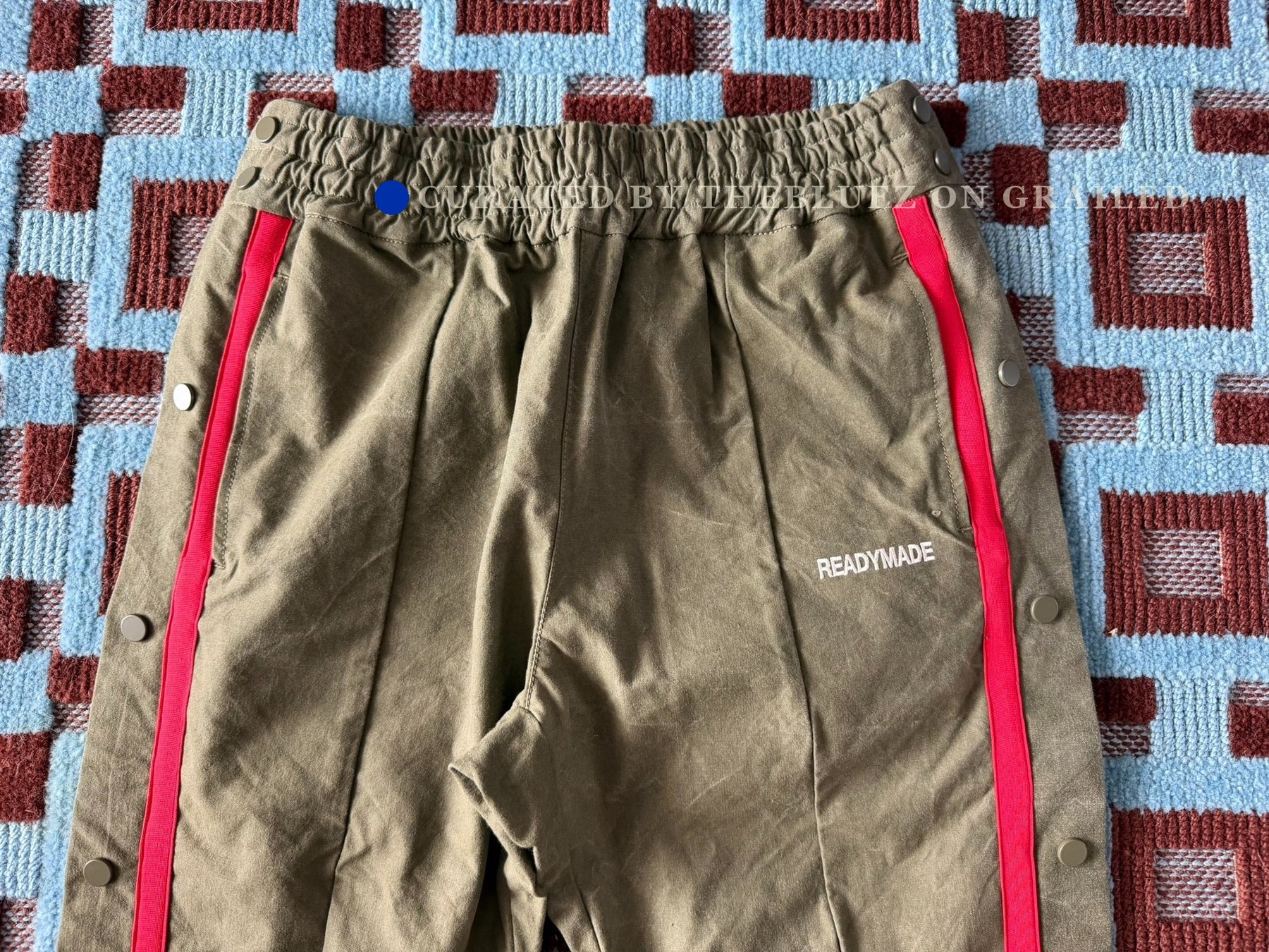 ReadyMade Side Snap Track Pants
