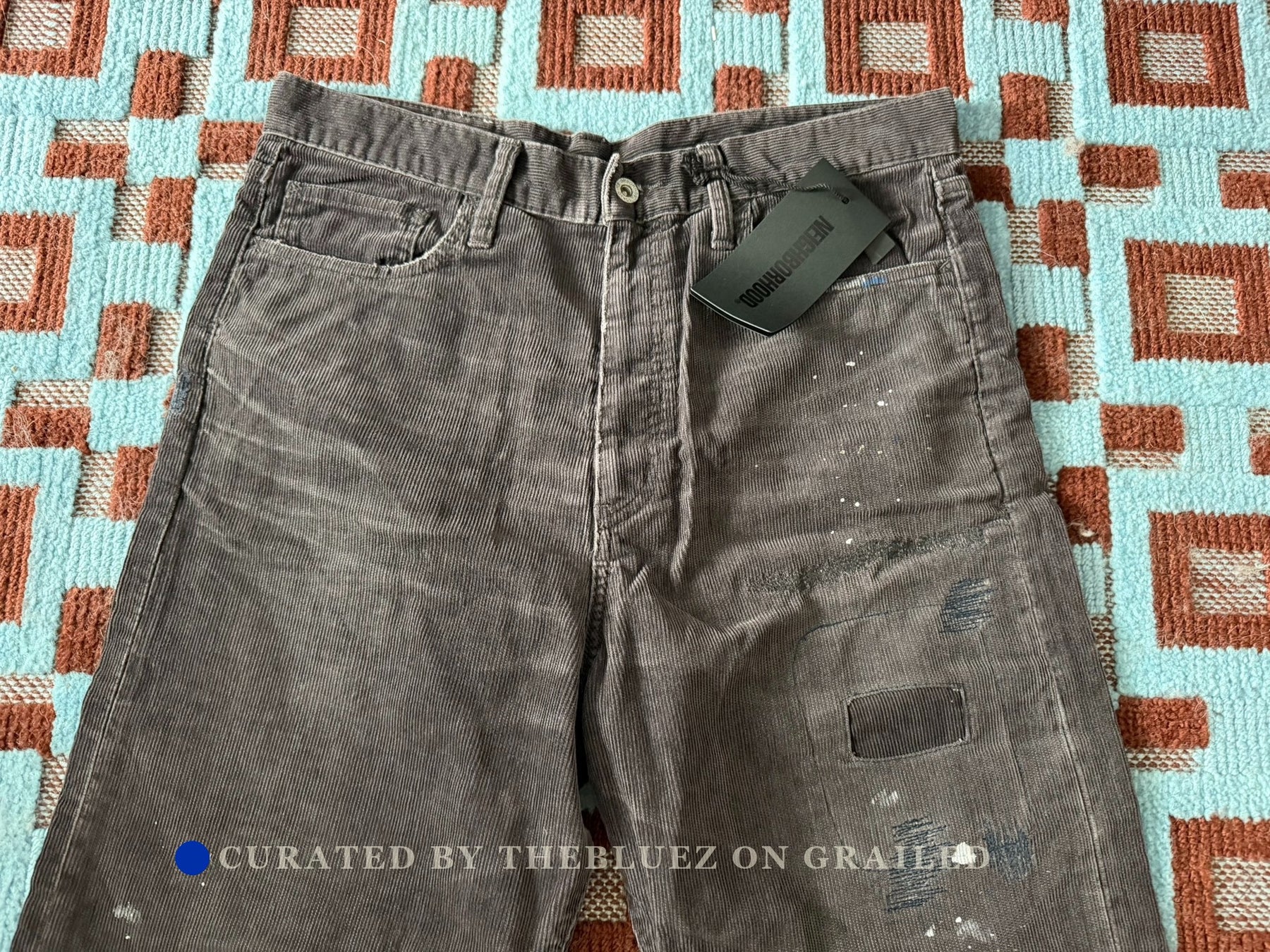 NEIGHBORHOOD 22AW Corduroy Casual Pants