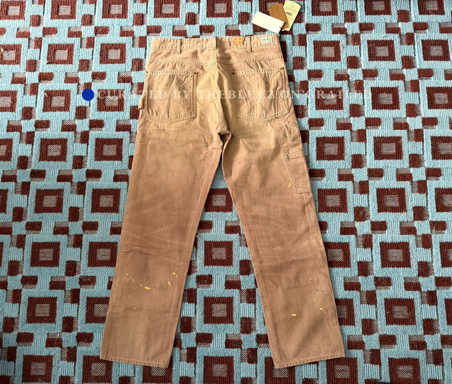 RRL Double Knee Canvas Carpenter Pants