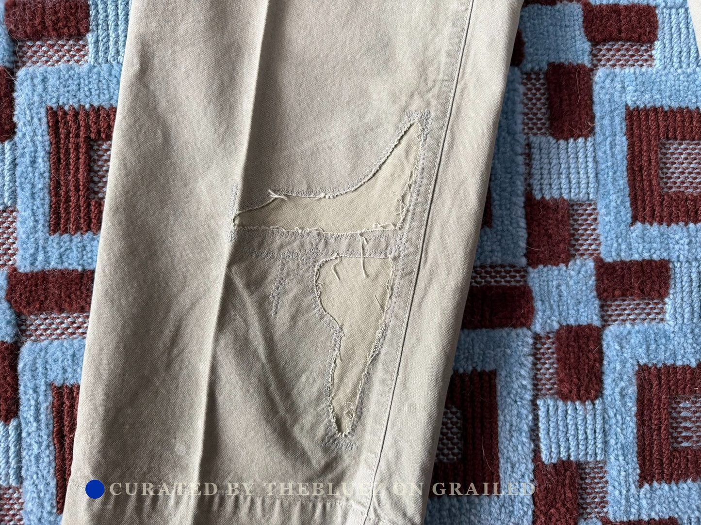 visvim 22SS HOLMAN PANTS DMGD