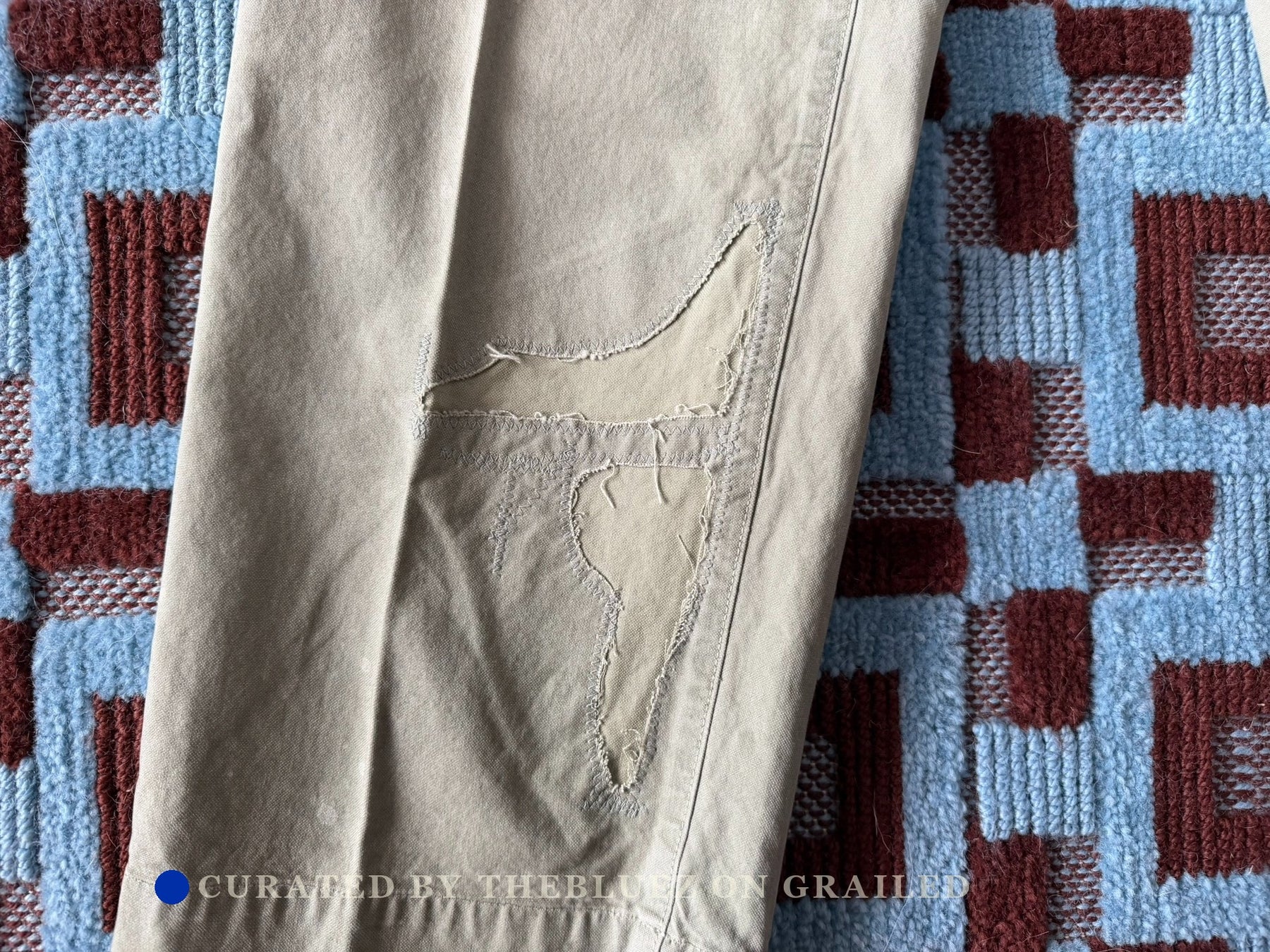 visvim 22SS HOLMAN PANTS DMGD