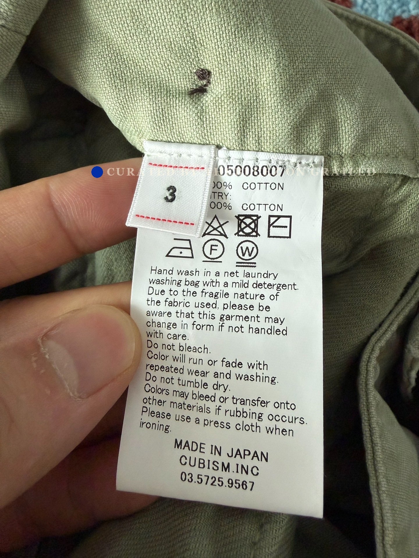 visvim 22SS HOLMAN PANTS DMGD