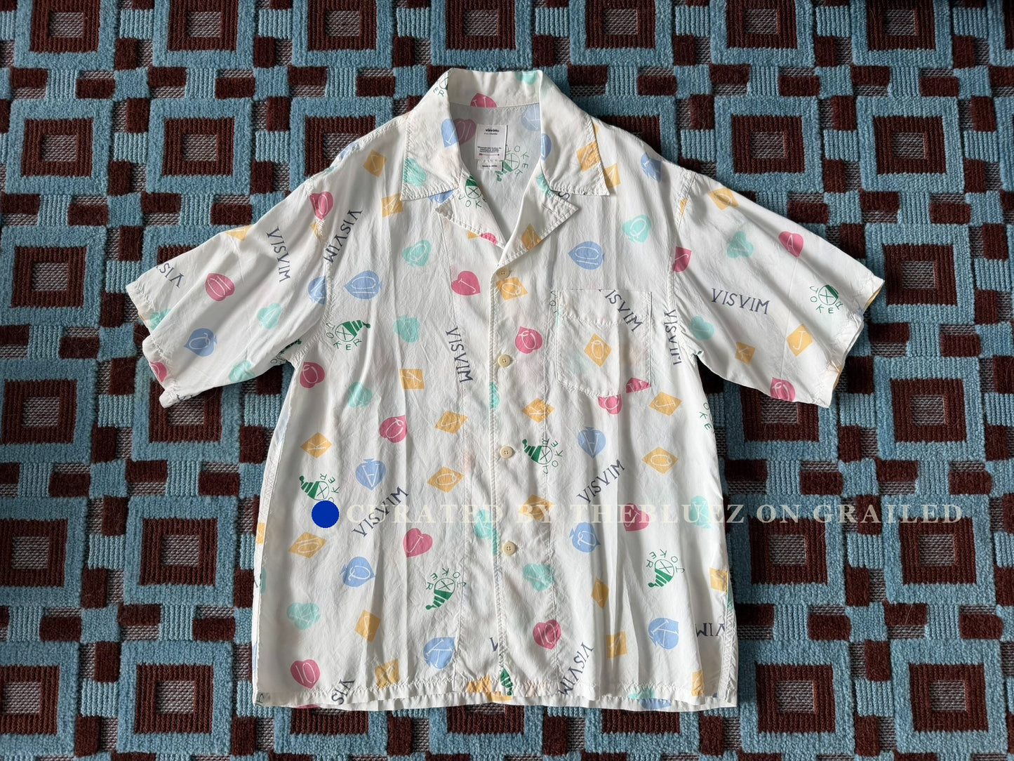VISVIM 20SS CATSKILL S/S TRUMPS SHIRT