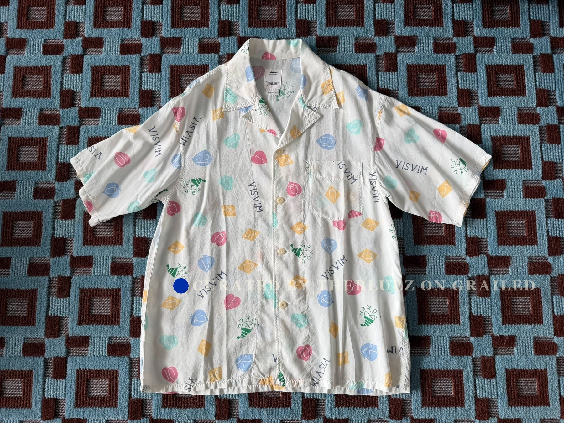 VISVIM 20SS CATSKILL S/S TRUMPS SHIRT