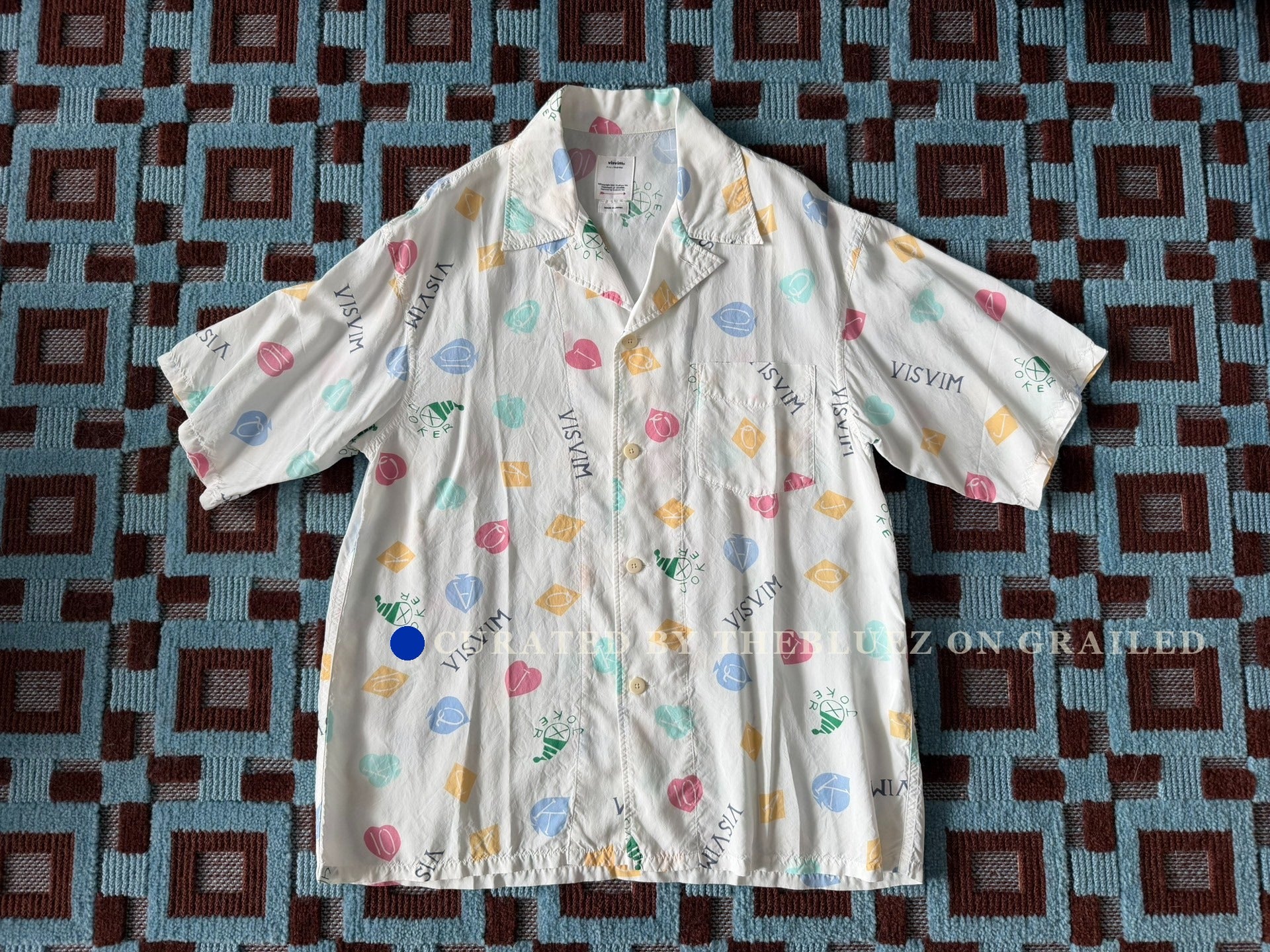 VISVIM 20SS CATSKILL S/S TRUMPS SHIRT