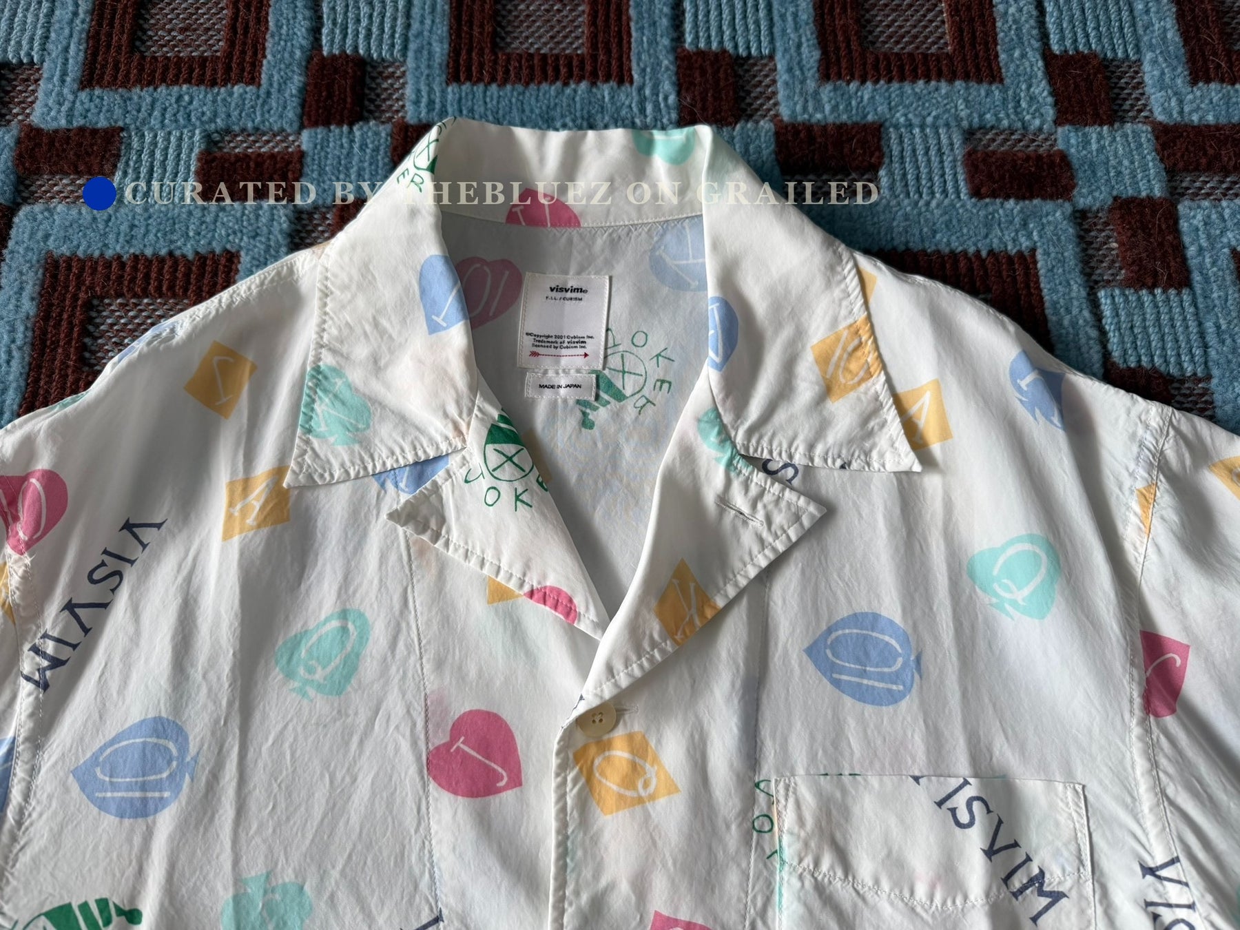 VISVIM 20SS CATSKILL S/S TRUMPS SHIRT