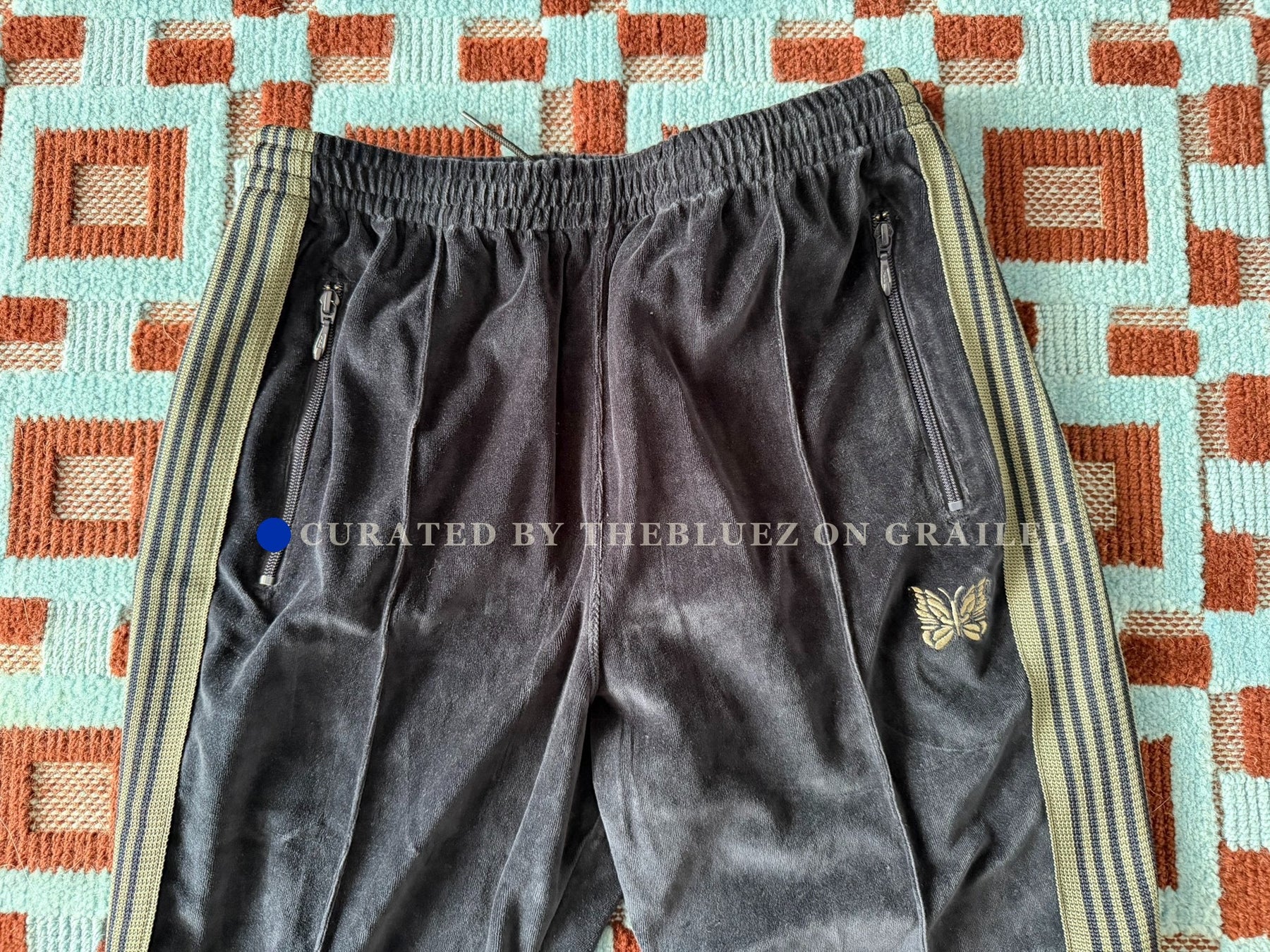 Needles Velvet Track Pants