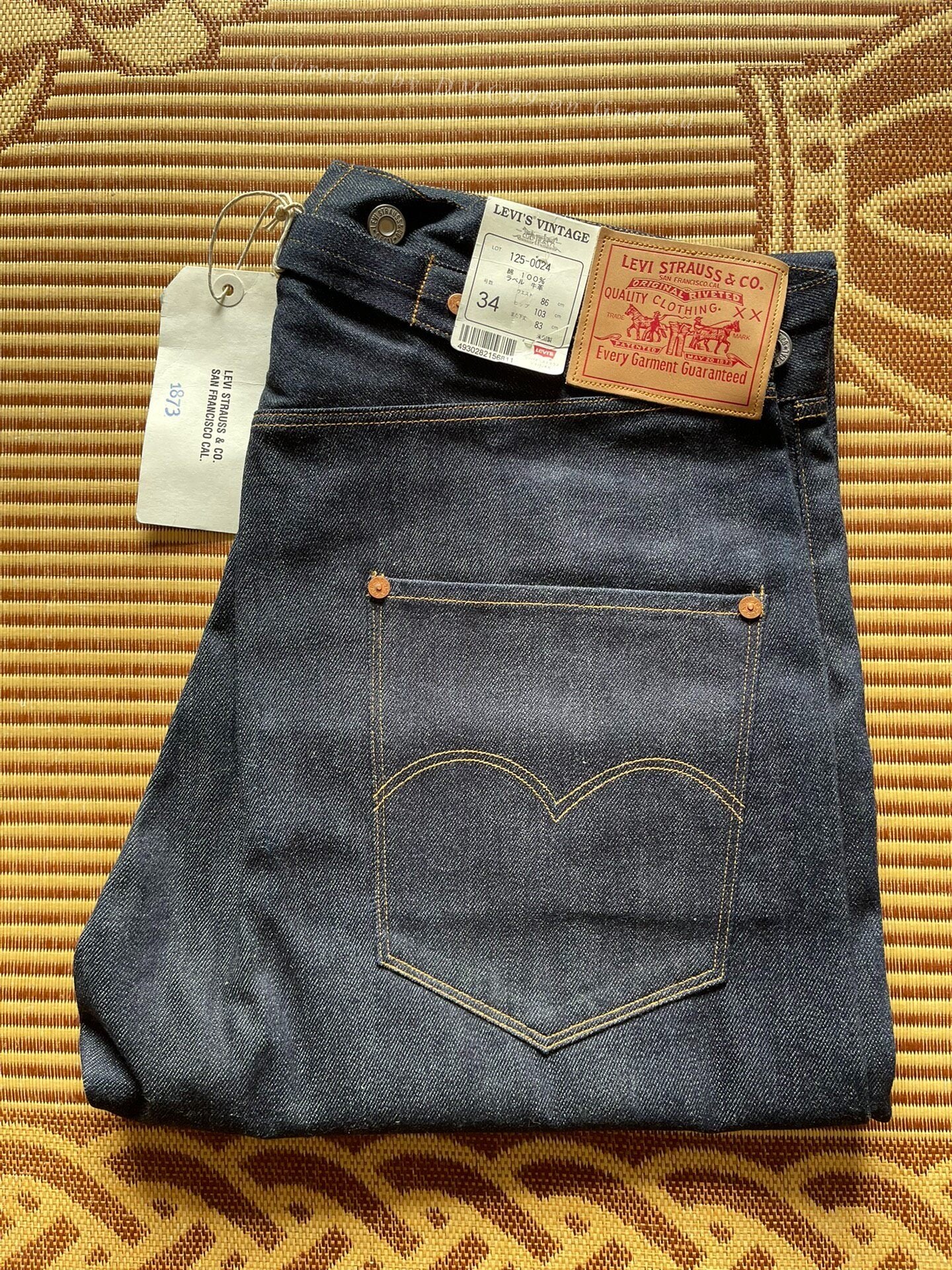 Levi's LVC 555 1873 Denim Jeans
