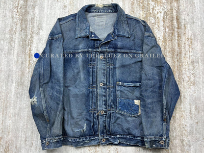 Madness 24SS 10th Anniv Washed Denim Jacket