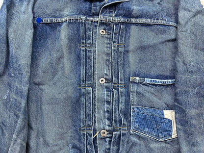 Madness 24SS 10th Anniv Washed Denim Jacket