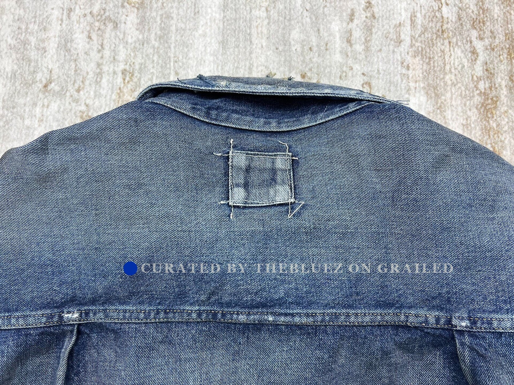 Madness 24SS 10th Anniv Washed Denim Jacket