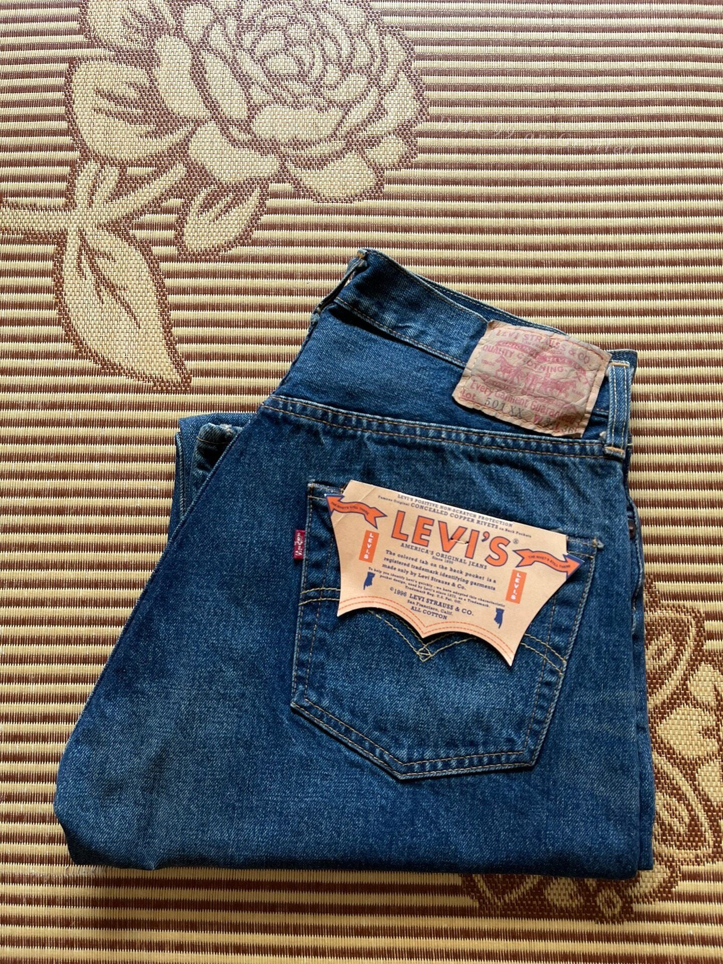 Levi's 501XX Washed Jeans