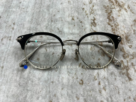 Chrome Hearts Sluntradiction II Half-Frame Eyeglasses