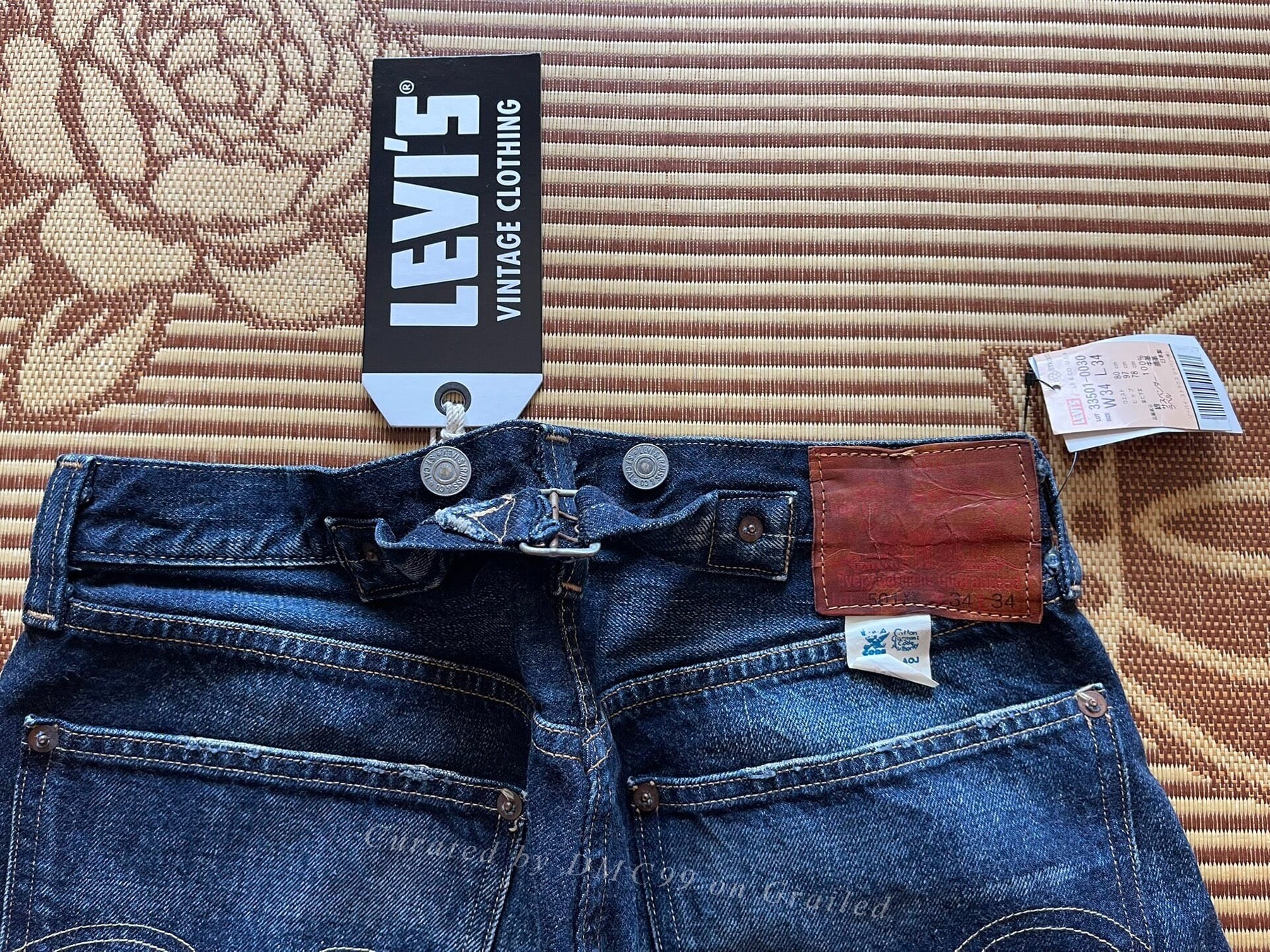 Levi's LVC 501XX 1933 Denim Jeans