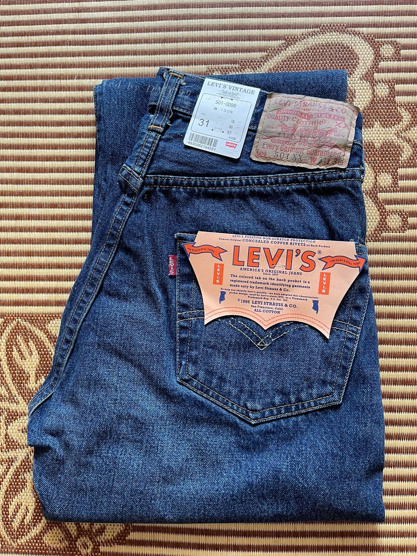 Levi's LVC 555 501xx 501-0003 W31