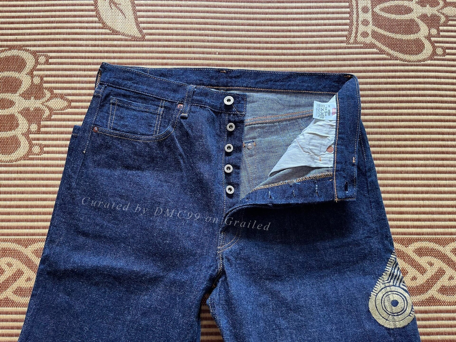 Levi's 501xx Atomos Nissan Raw Jeans