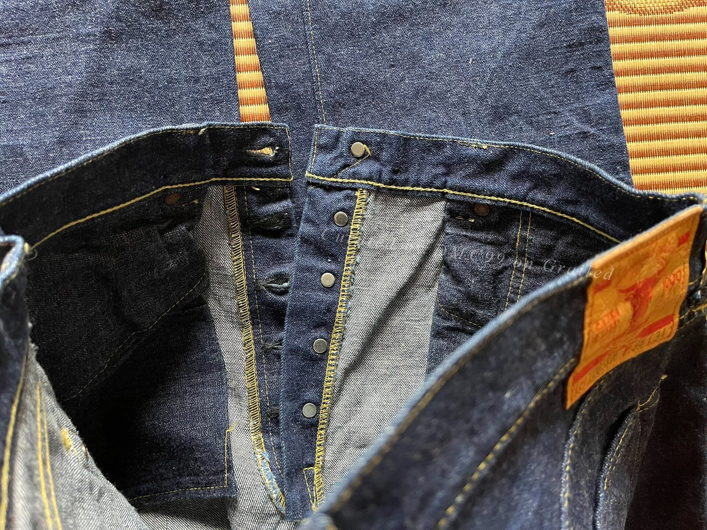 Warehouse 1999 1003xx Raw Jeans