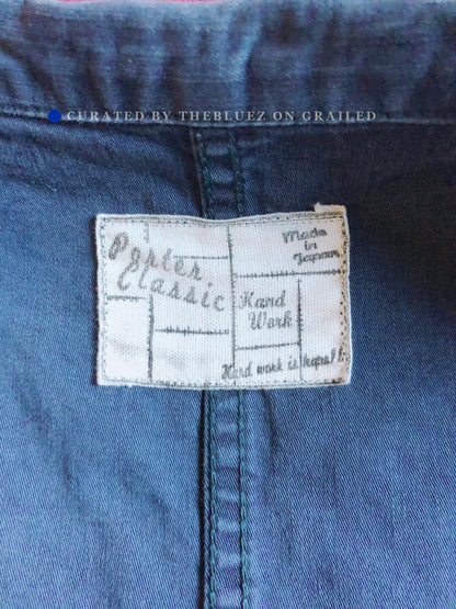 Porter Classic Indigo Hand Patchwork Vest
