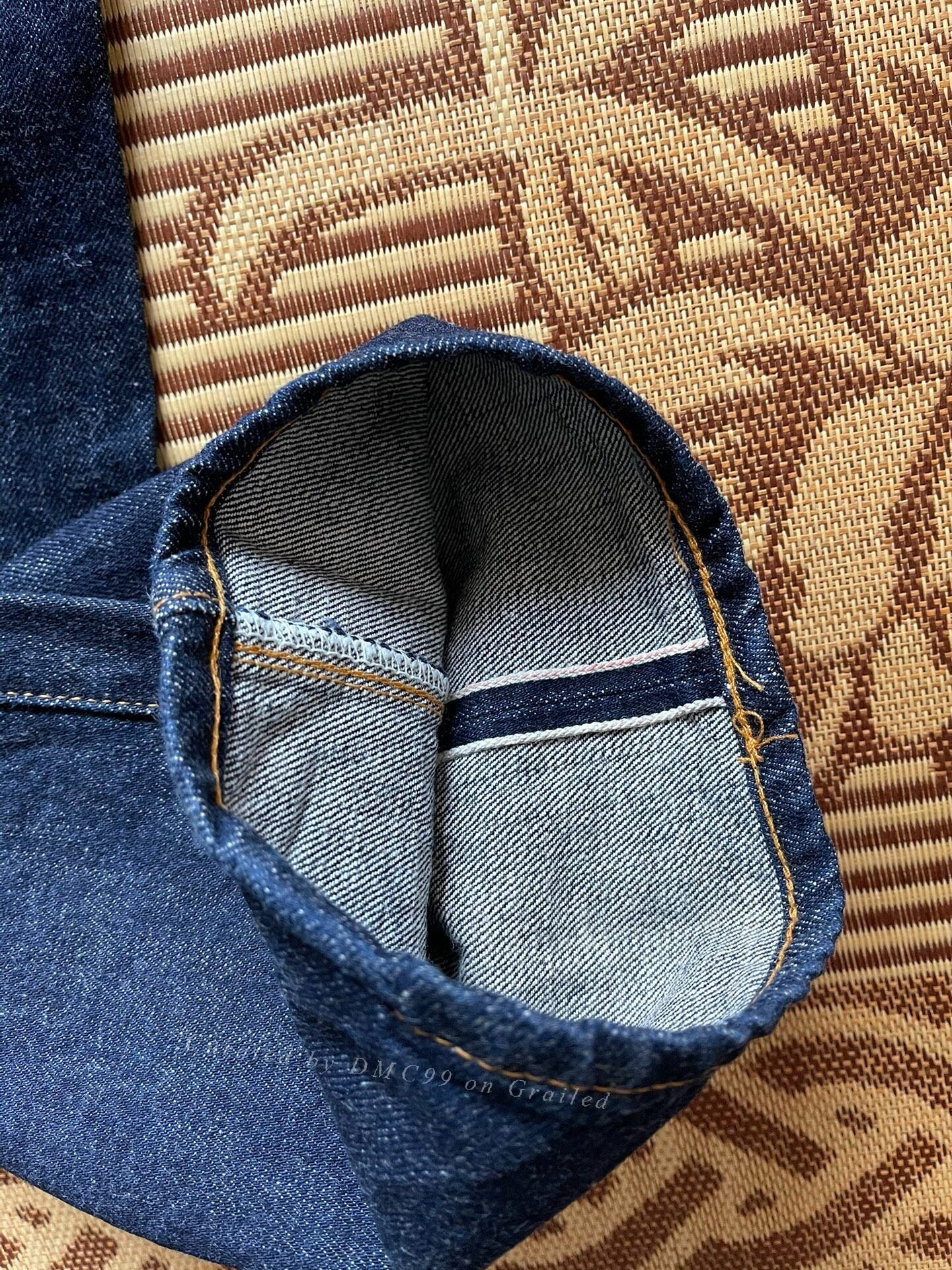 Levi's 501xx 1947 Model Raw Jeans