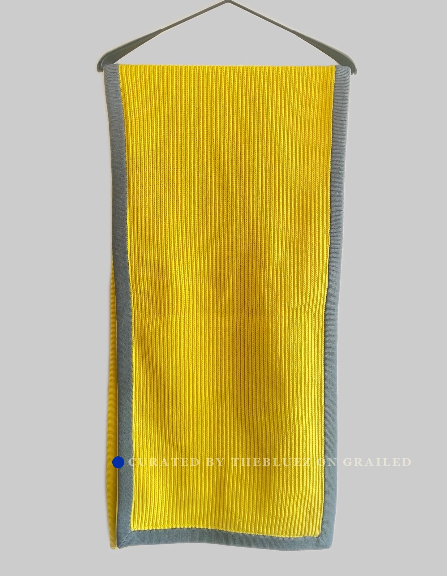 N.HOOLYWOOD Knit Contrast Edge Scarf