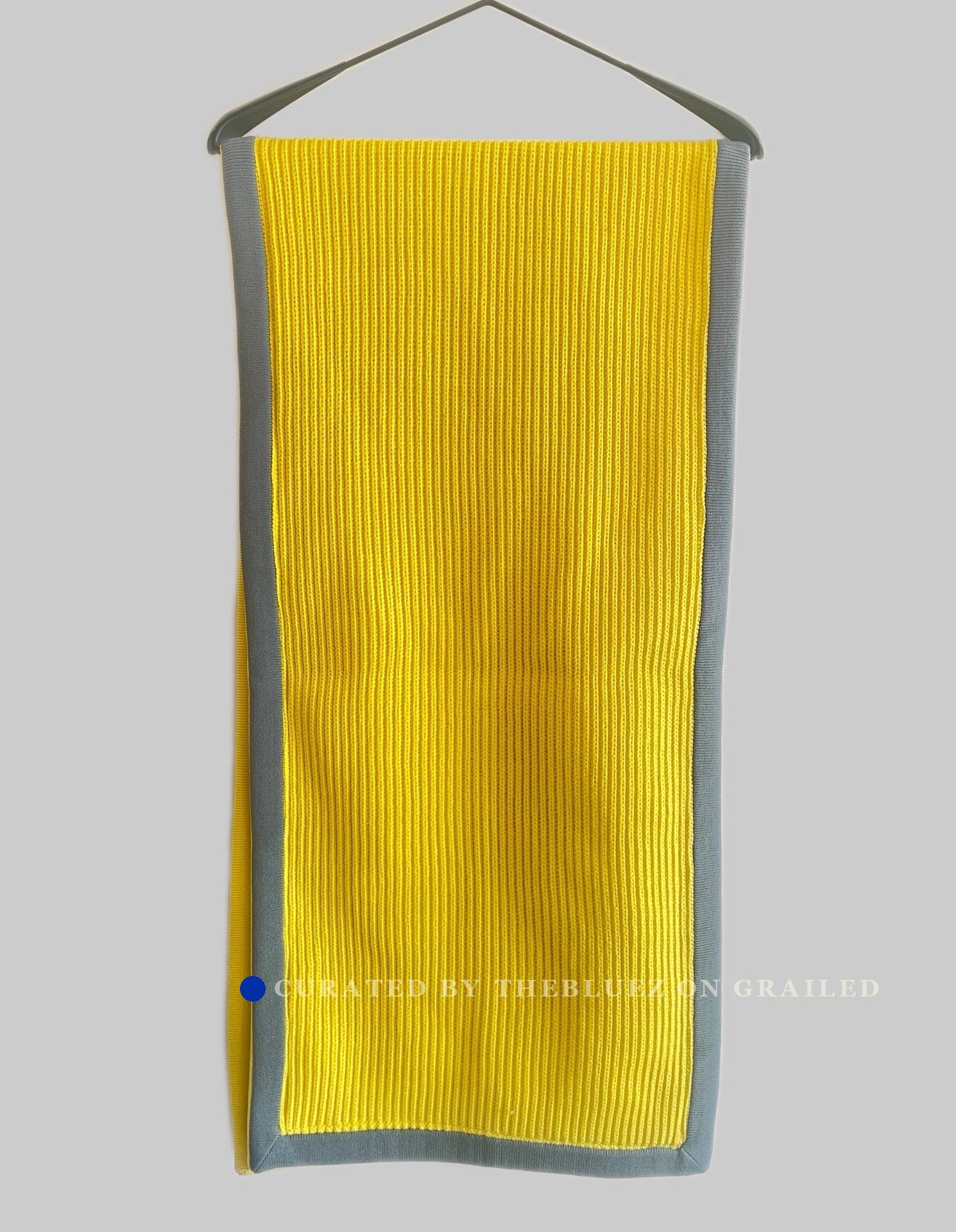 N.HOOLYWOOD Knit Contrast Edge Scarf