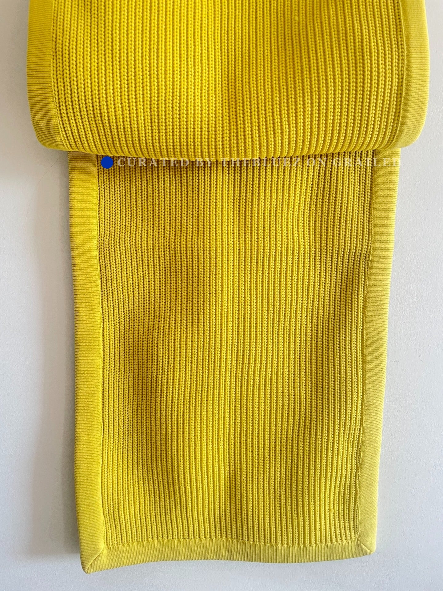 N.HOOLYWOOD Knit Contrast Edge Scarf