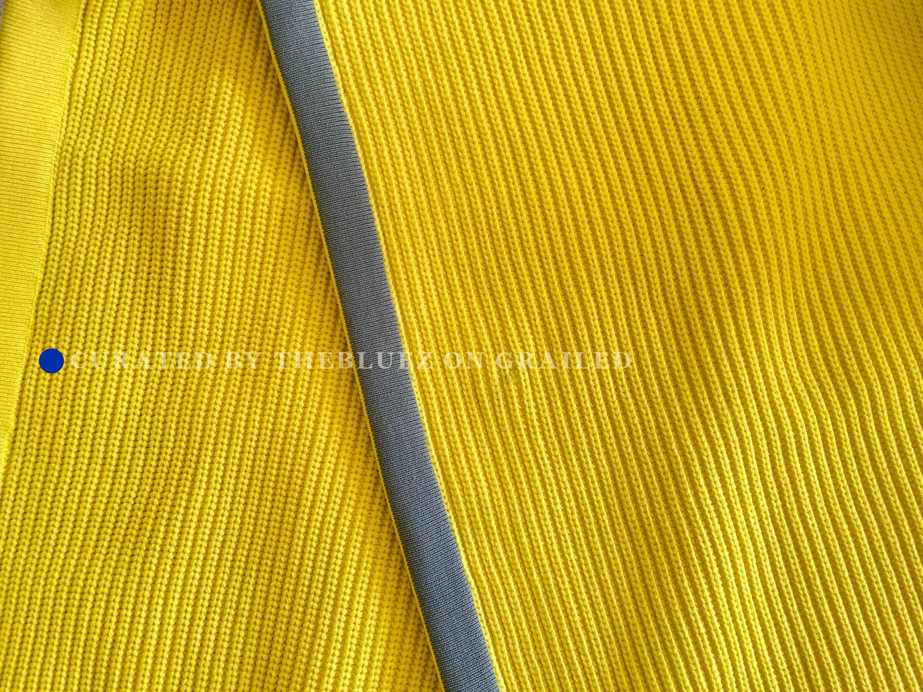 N.HOOLYWOOD Knit Contrast Edge Scarf