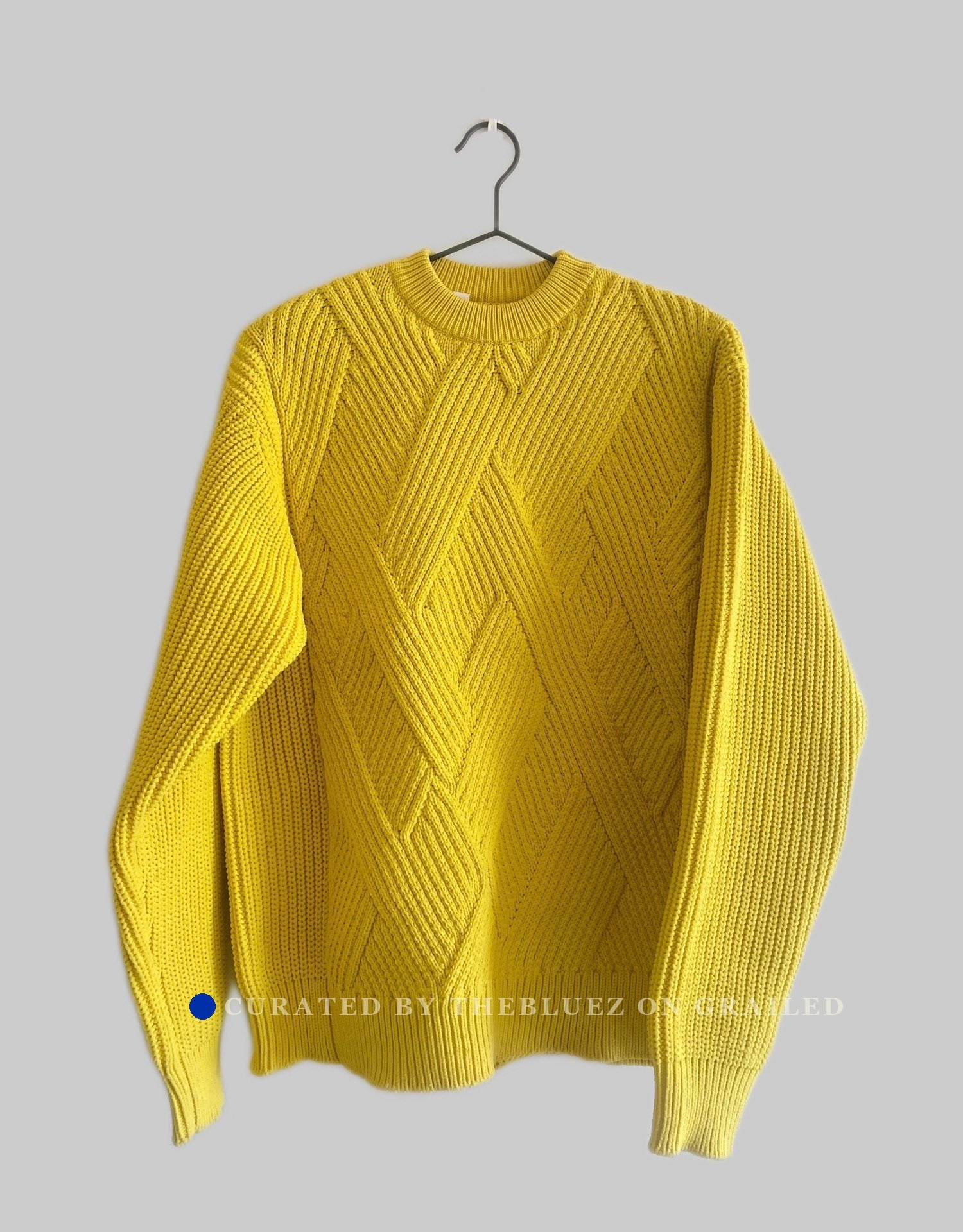 N.HOOLYWOOD Solid Crewneck Knit Sweater