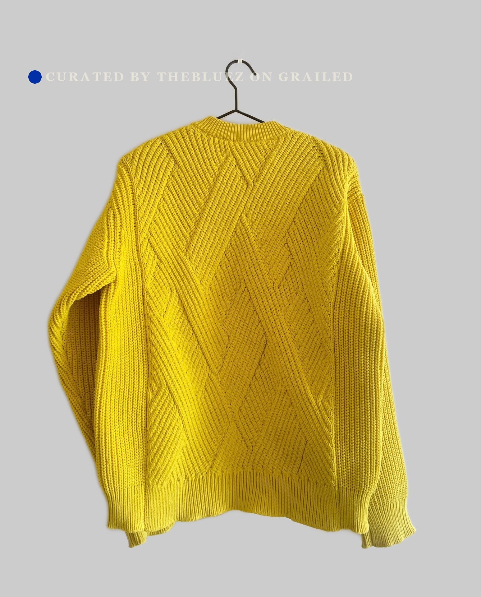 N.HOOLYWOOD Solid Crewneck Knit Sweater