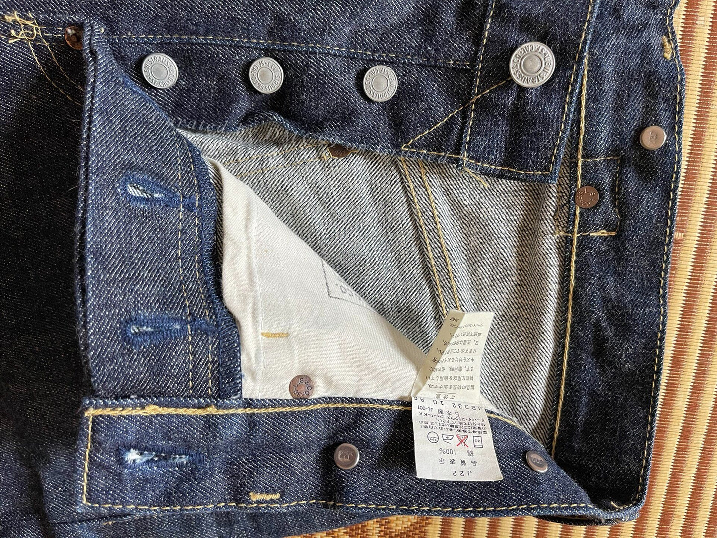 Levi's LVC S702XX Raw Denim Jeans