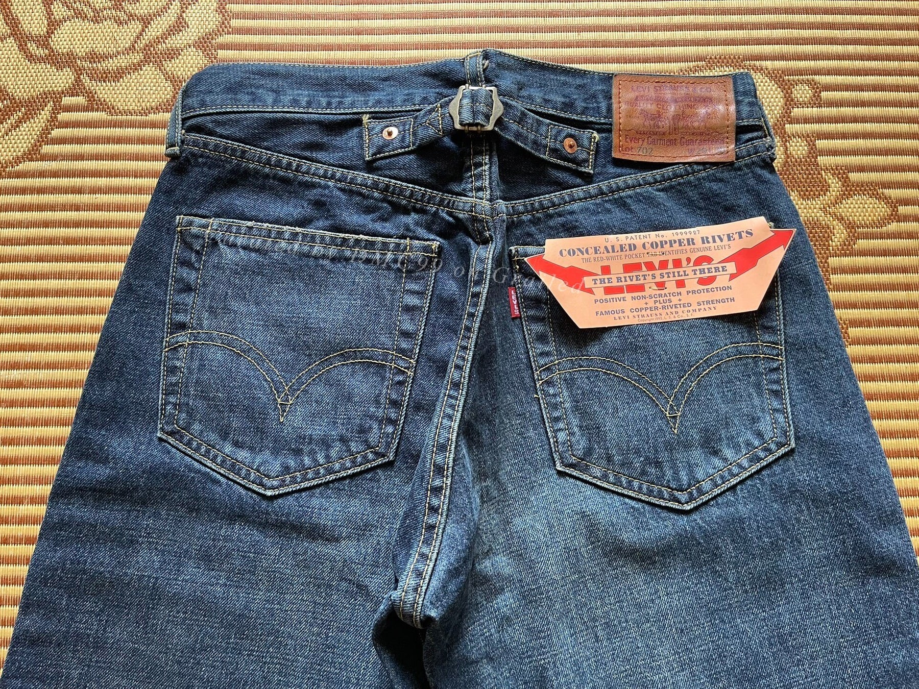 Levis LVC J22 702 Washed Jeans
