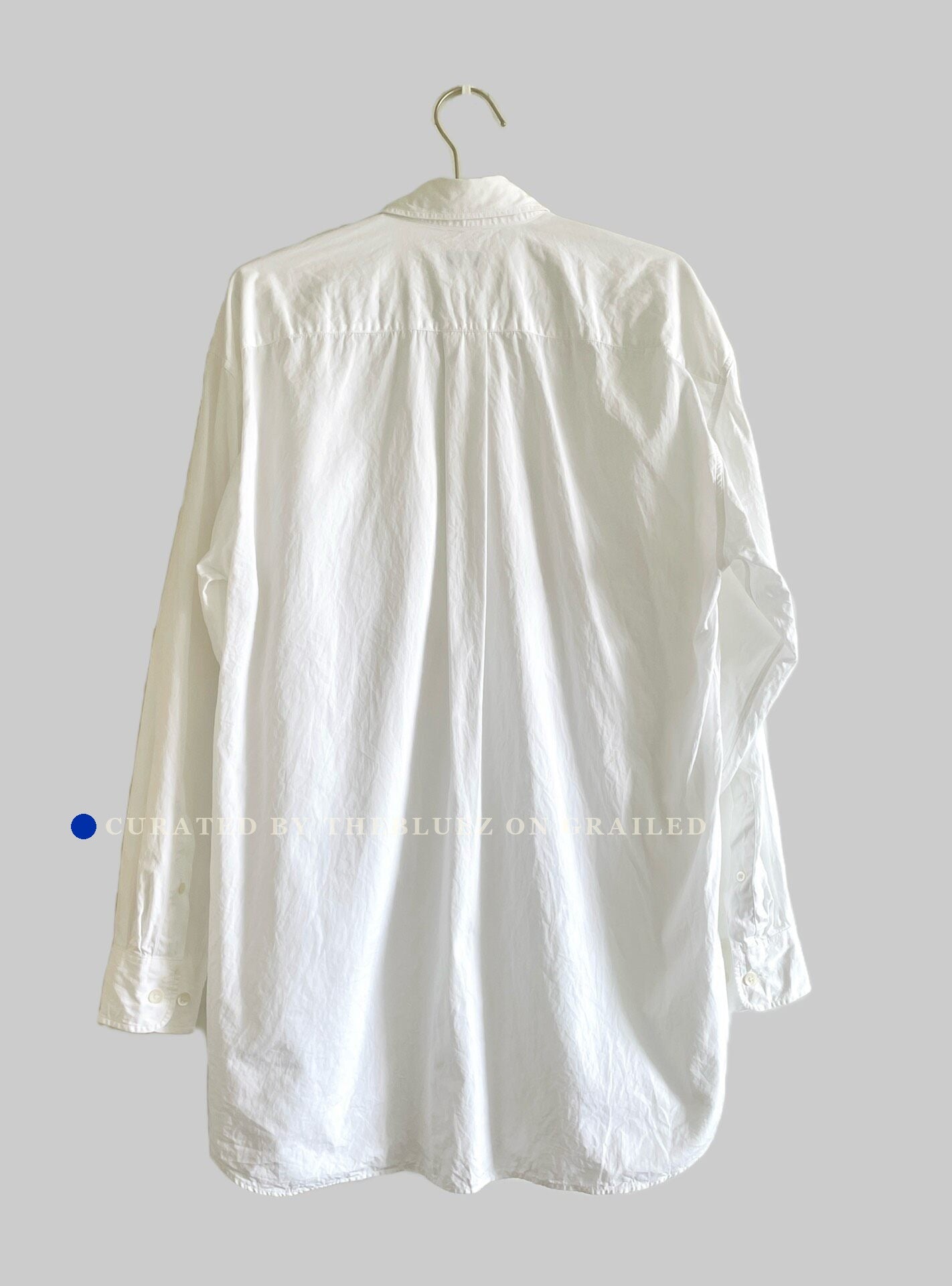 Dries Van Noten Unisex White Cotton Shirt