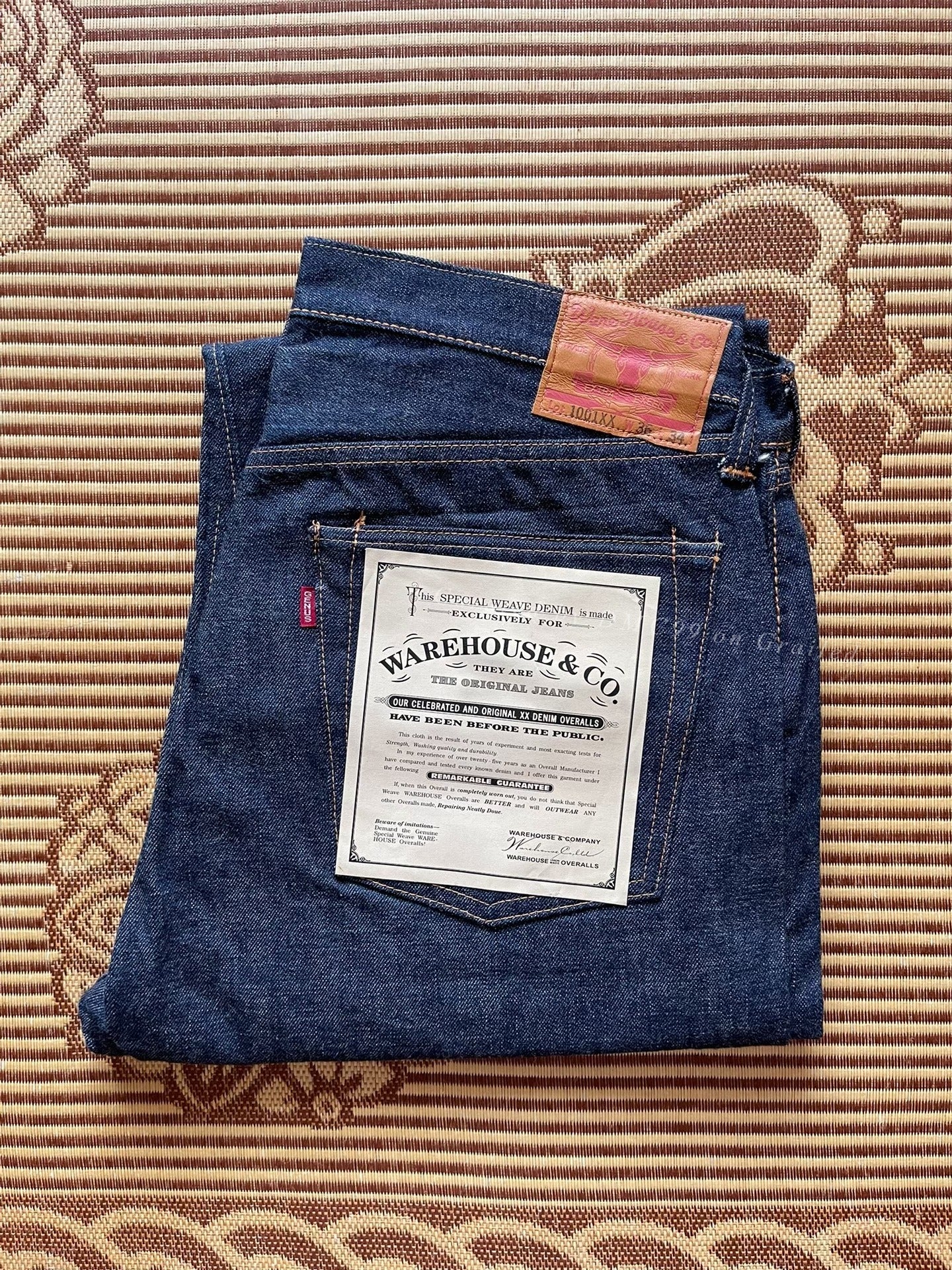 Warehouse 1001xx Acid Wash Jeans
