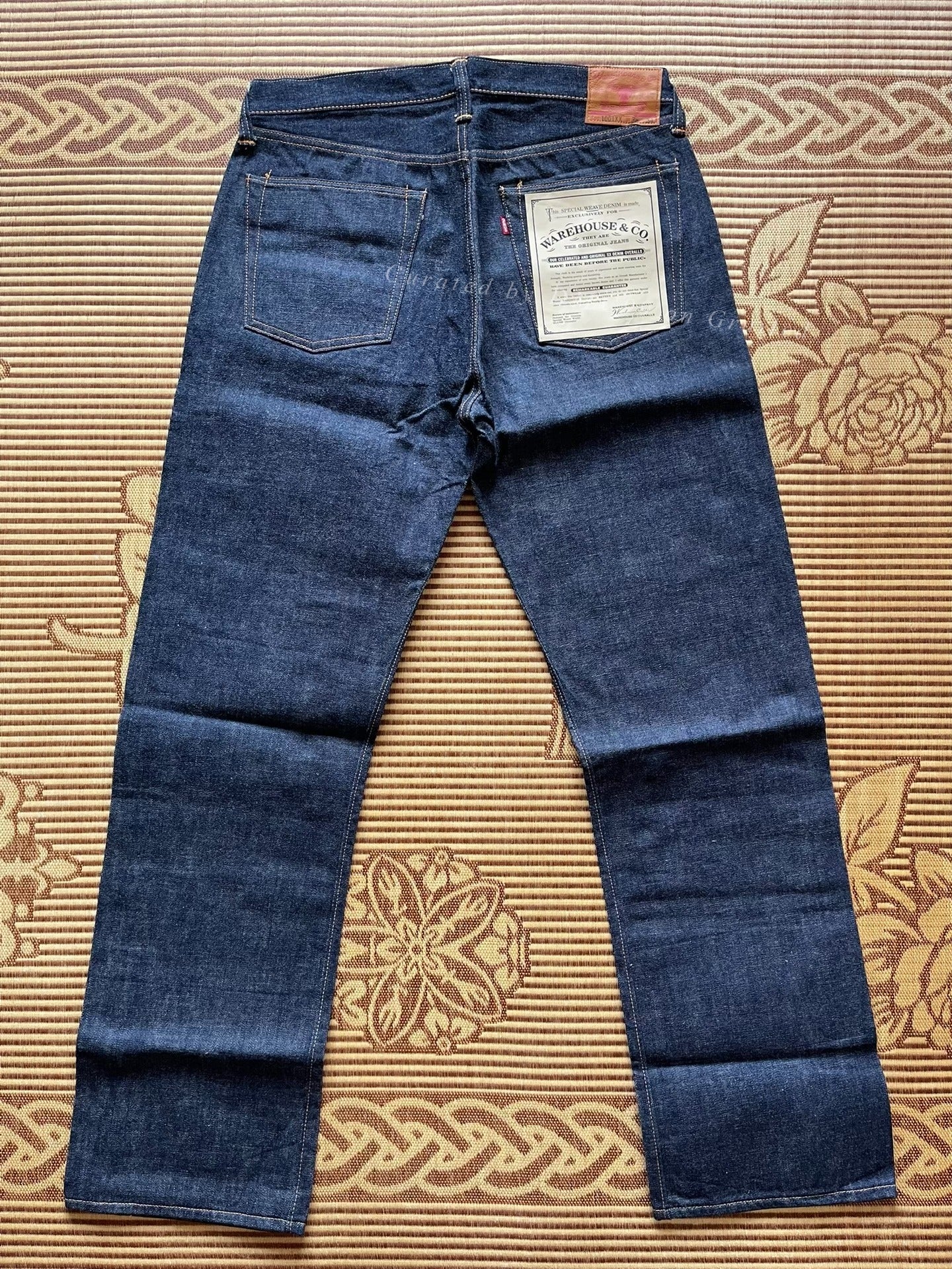 Warehouse 1001xx Acid Wash Jeans